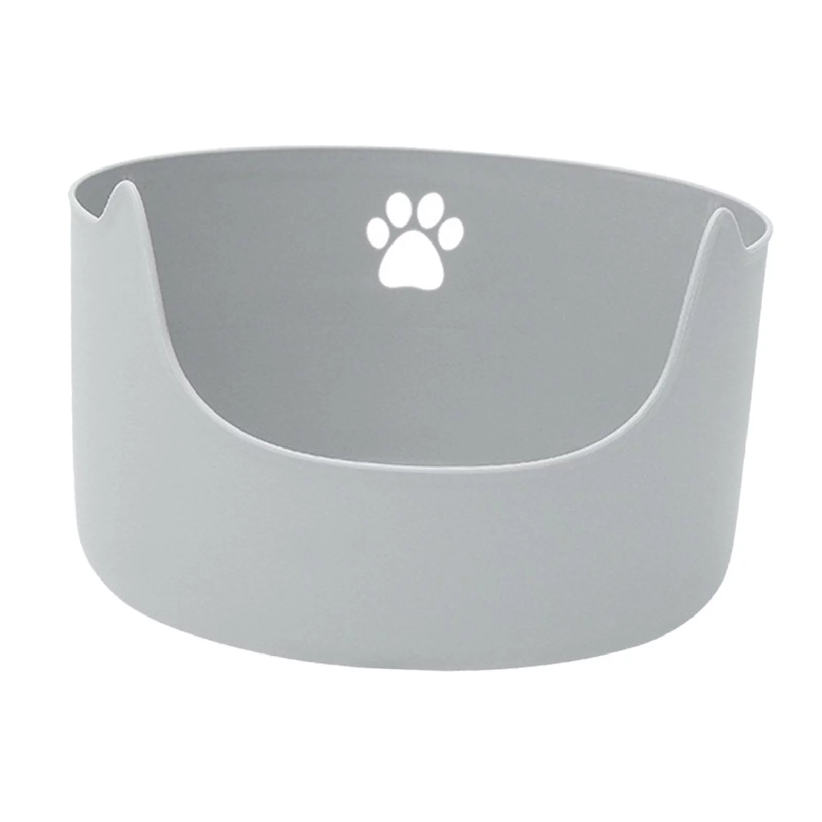 Open Top Pet Litter Tray Cat Durable Cat Litter Tray Cat Sand