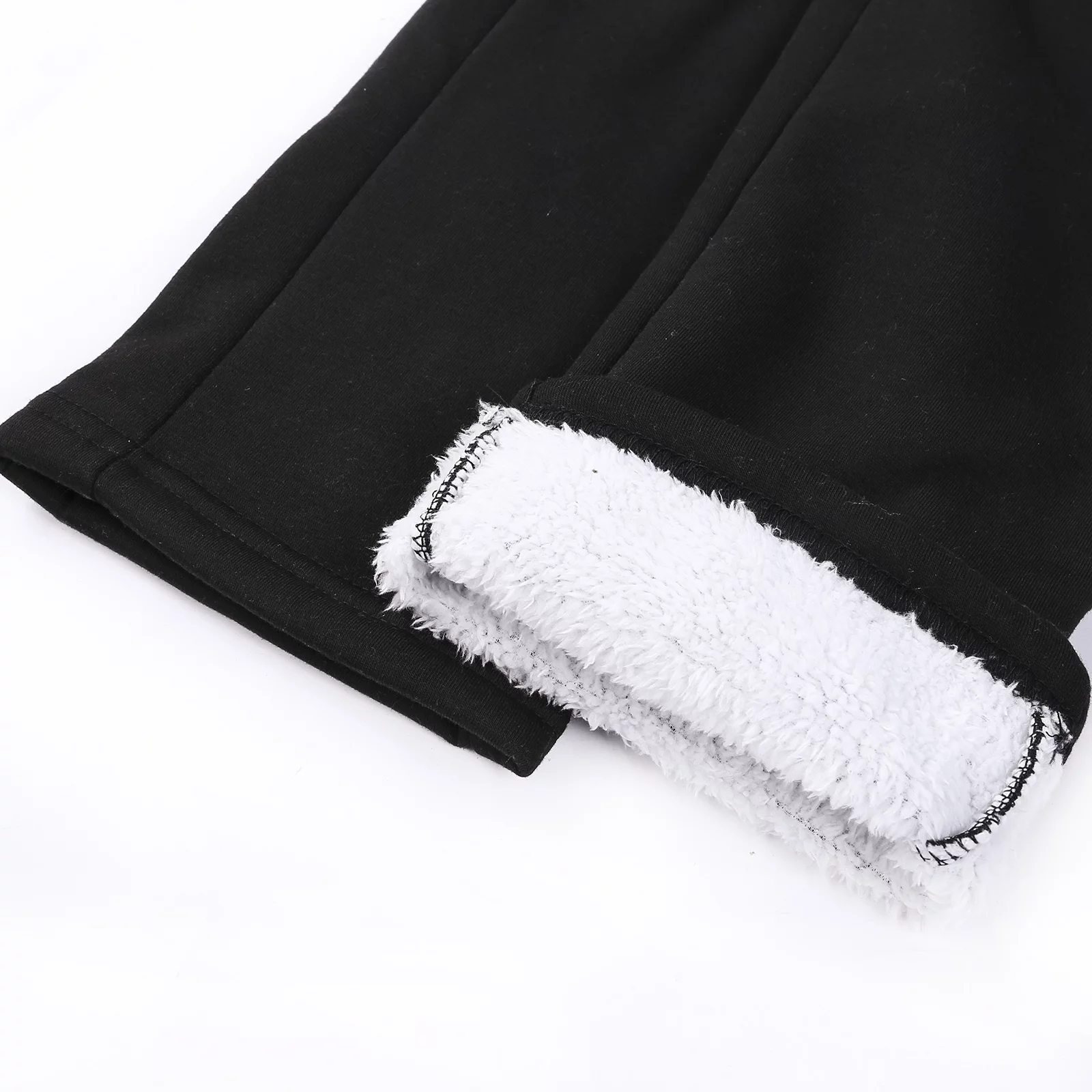 EWODOS Women's Running Sherpa-Lined Sweatpants Active Fleece Jogger Track Pants Warm Trousers