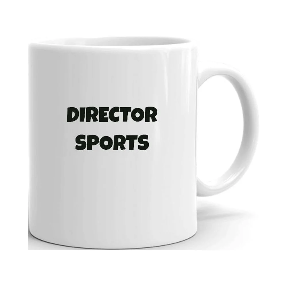 Director Sports Fun Style Ceramic Dishwasher And Microwave Safe Mug By Undefined Gifts