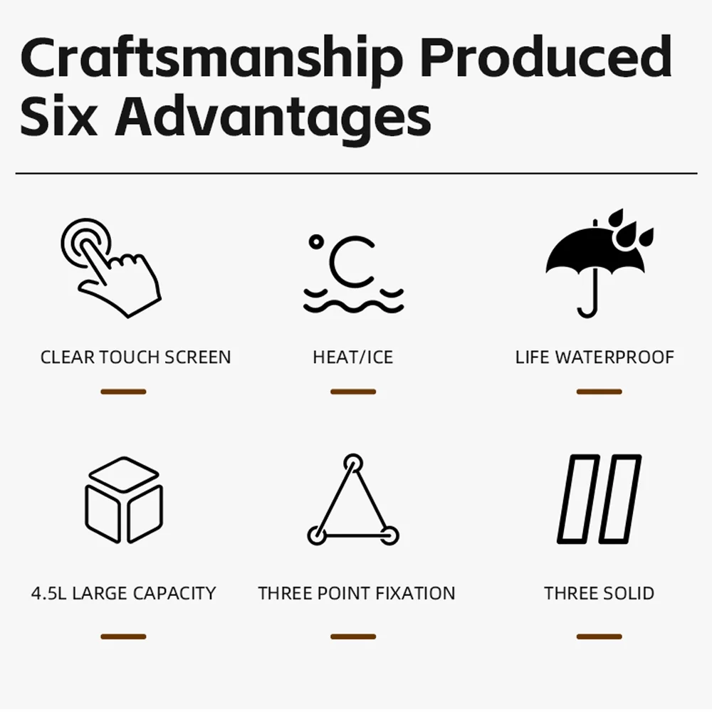 WEST BIKING Bicycle bag,Bike Thermal Cold Thermal Cold PU Handlebar Waterproof Bike Waterproof Bike Thermal Cold PU Leather