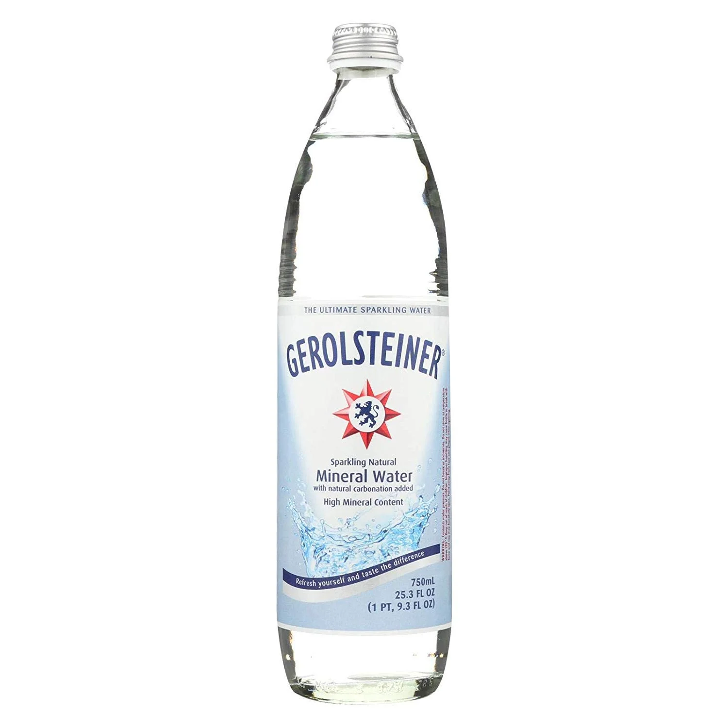 Gerolsteiner Mineral Water - Case Of 15-25.3 Fl Oz. (Water, 25.26 Fl Oz (Pack Of 15))