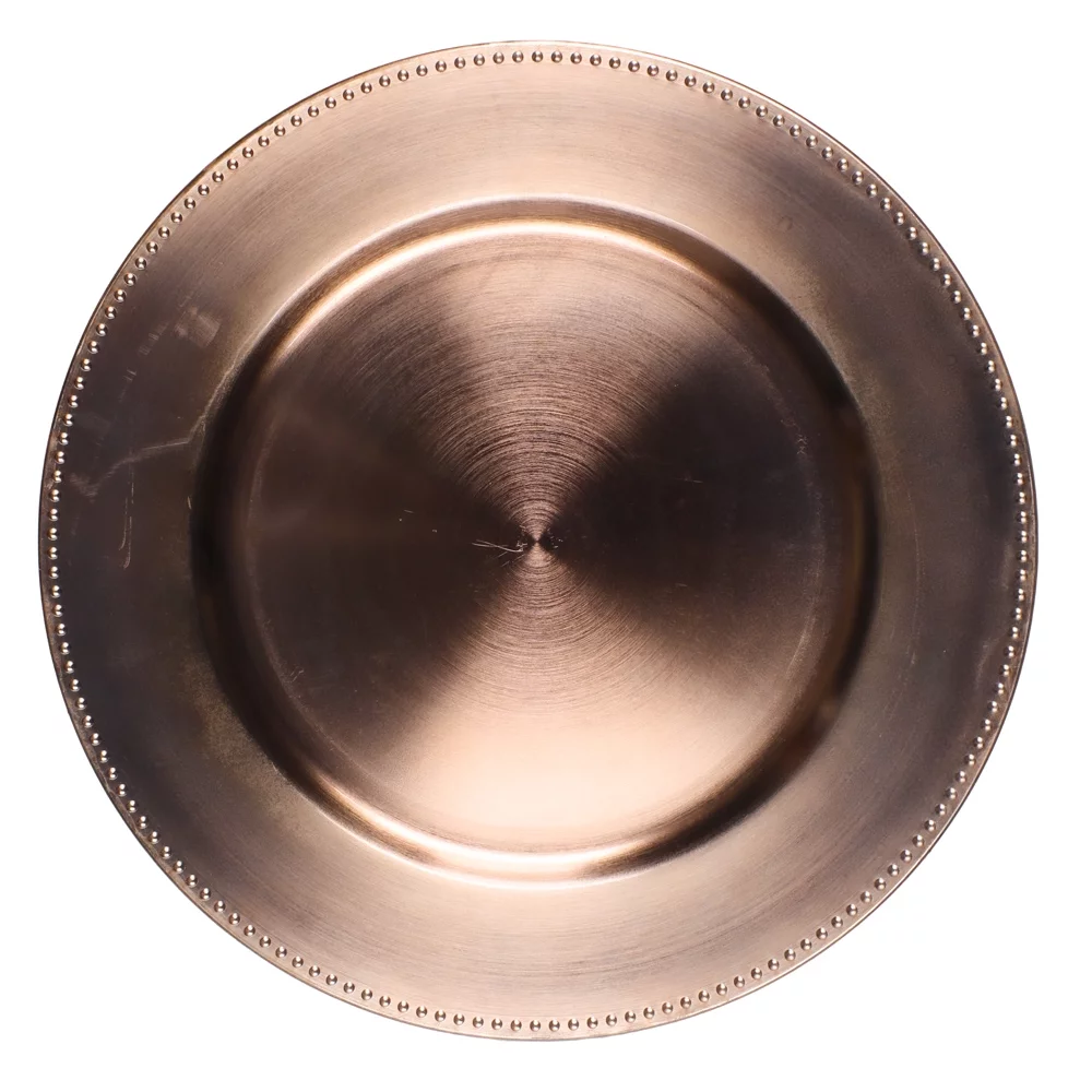 Richland Beaded Charger Plate 13