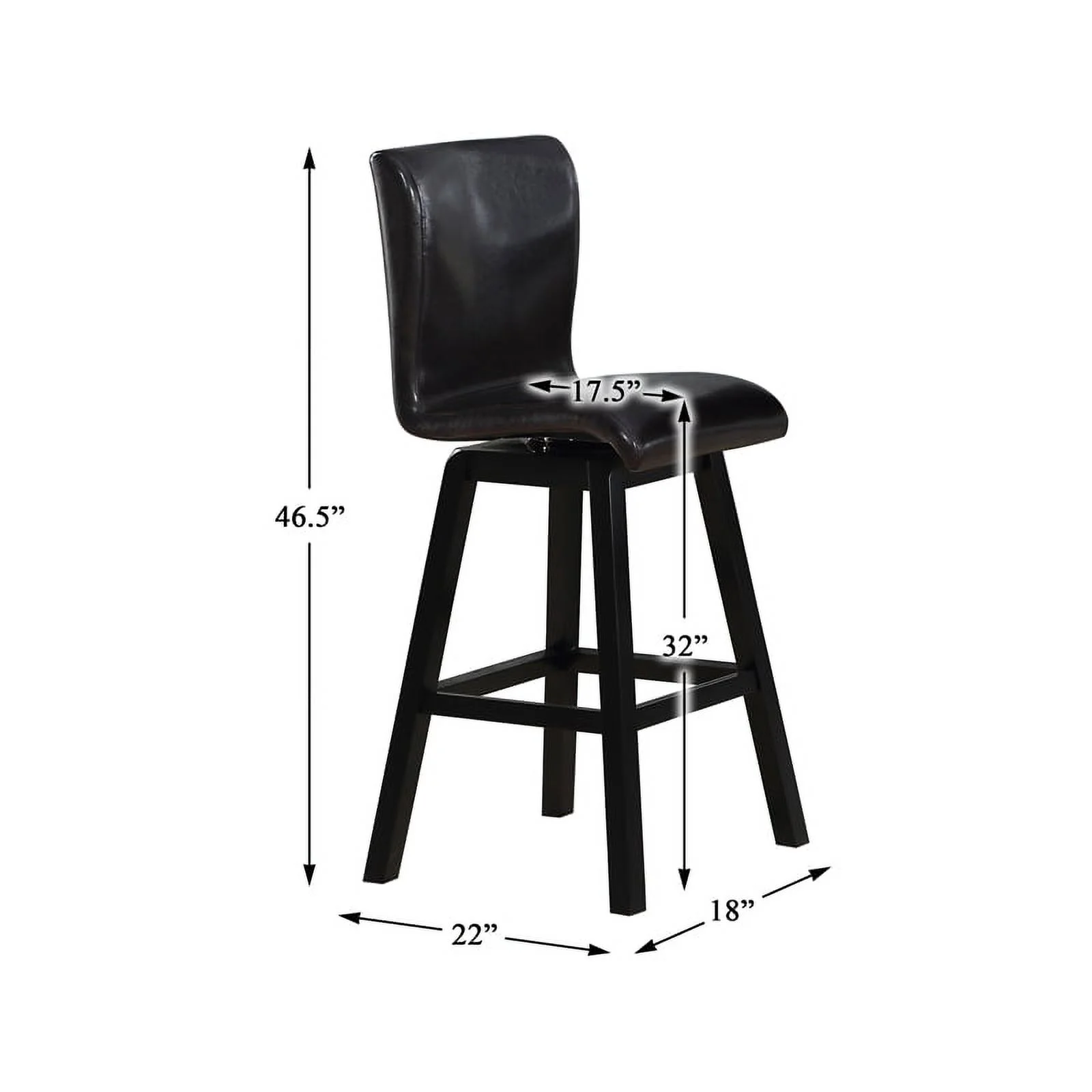 Lexicon Hillshaw 4-Piece Wood Dining Set in Brown