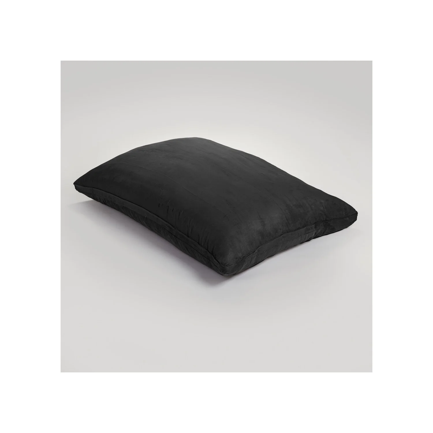 AJD Home  Bean Bag Lounger for Adults Black