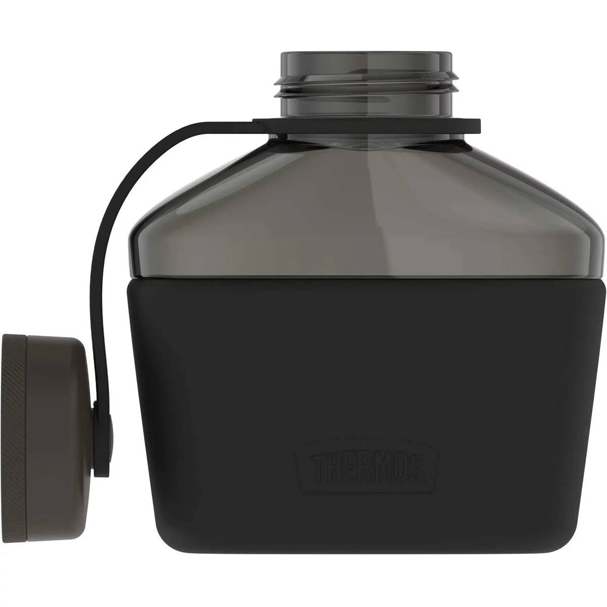 Thermos 32 oz. Alta Hard Plastic Canteen w/ Silicone Sleeve - Espresso Black