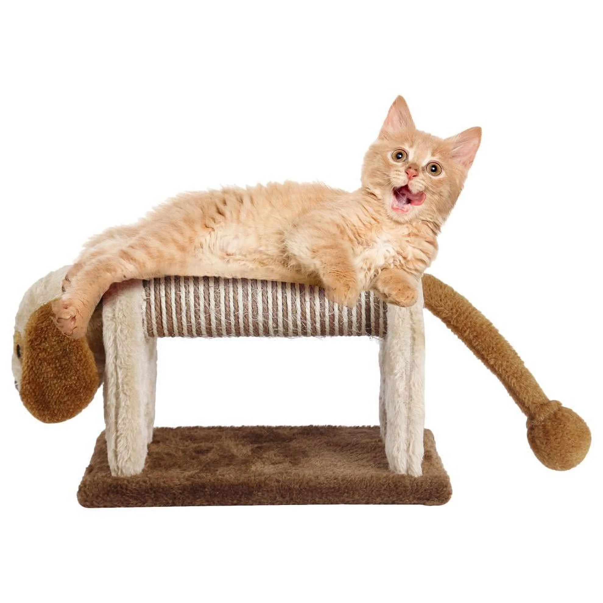 GIA Cat Scratching Post Light Brown