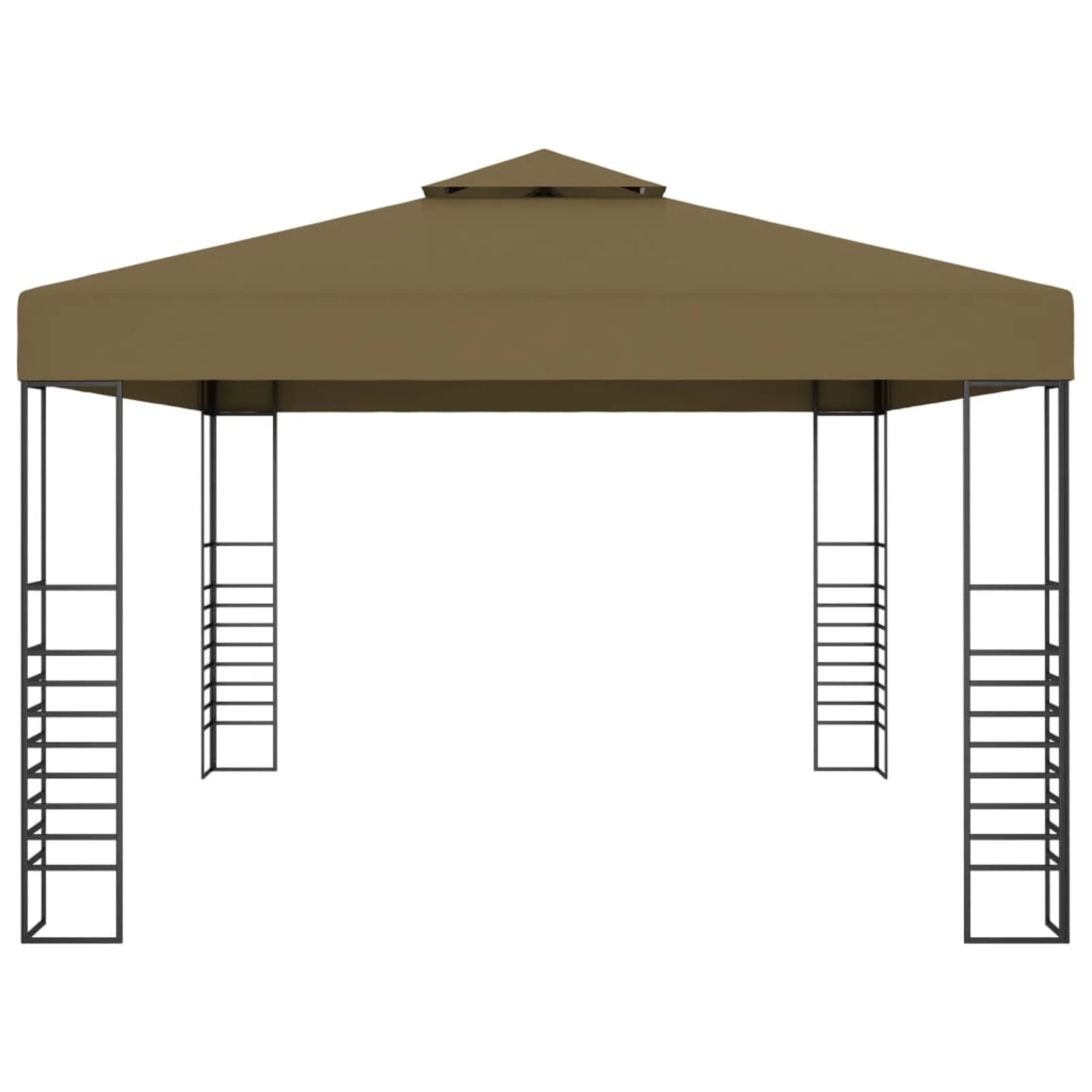 Andoer parcel,Taupe 0.6 /ft² Party Tent Roof Patio Pavilion With Roof Patio Tent PicnicPavilion With Steel Pop- Tent Picnic Tent Pop- Tent Vidaxl Canopy Tent Steel Frame Party Keketa