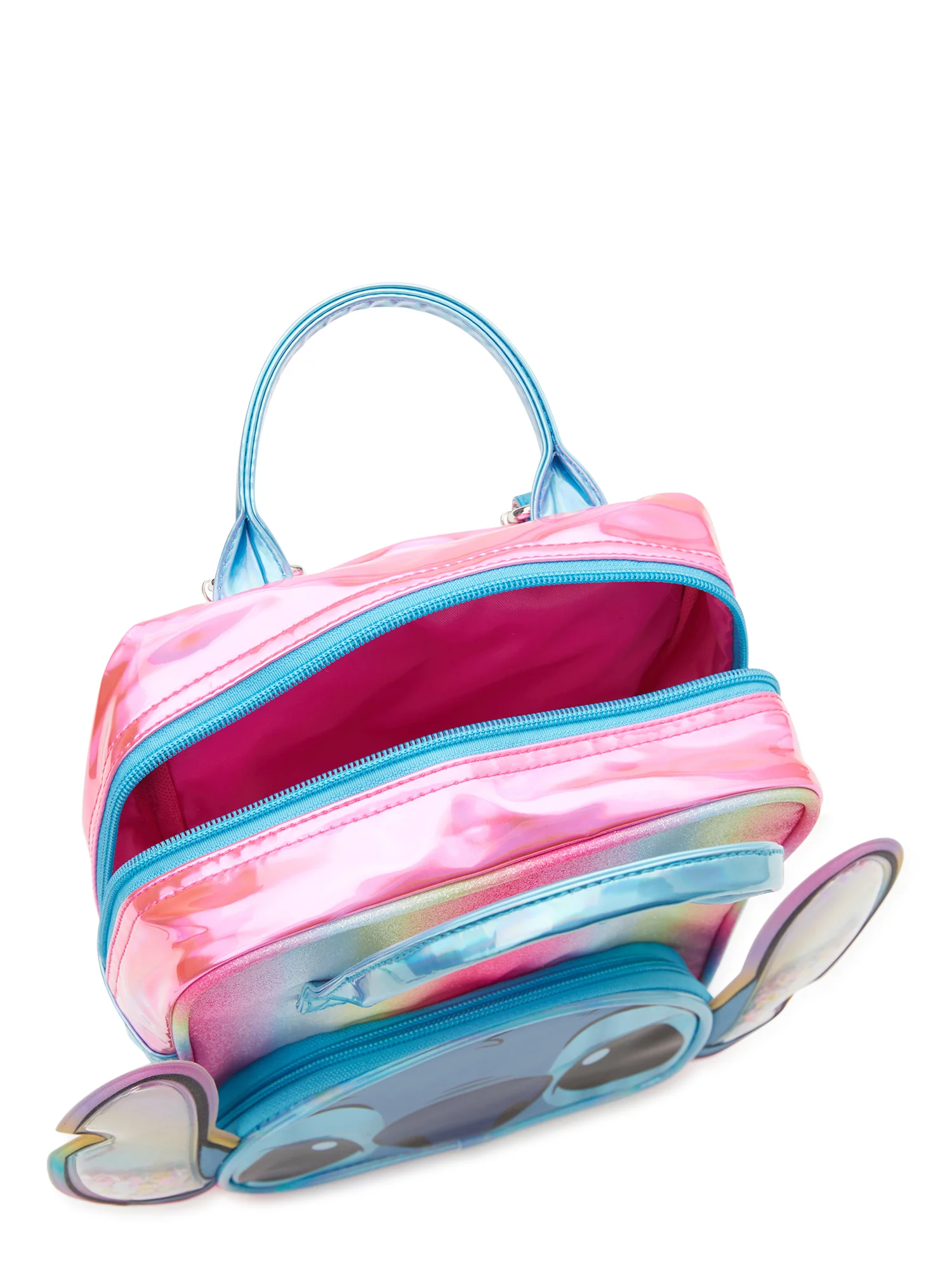 Disney Stitch Double Handle Girls Mini Backpack - Pink