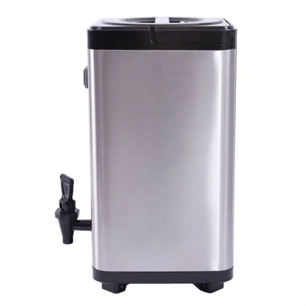 12L Insulated Beverage Dispenser Hot & Cold Tea Water Dispenser Stainless Steel
