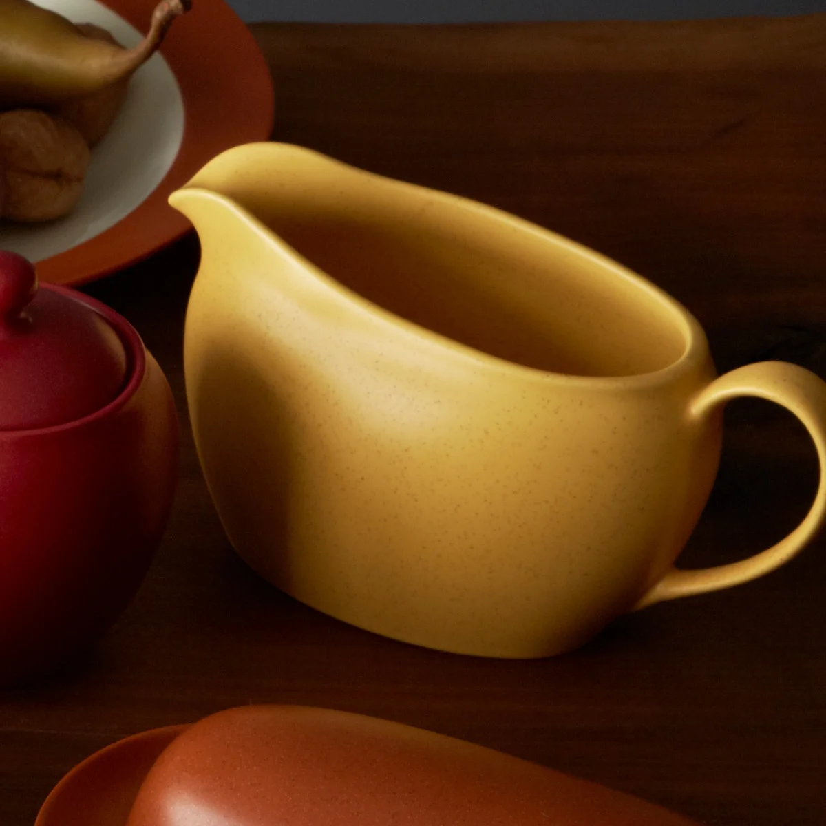 Noritake Colorwave Mustard Gravy Boat