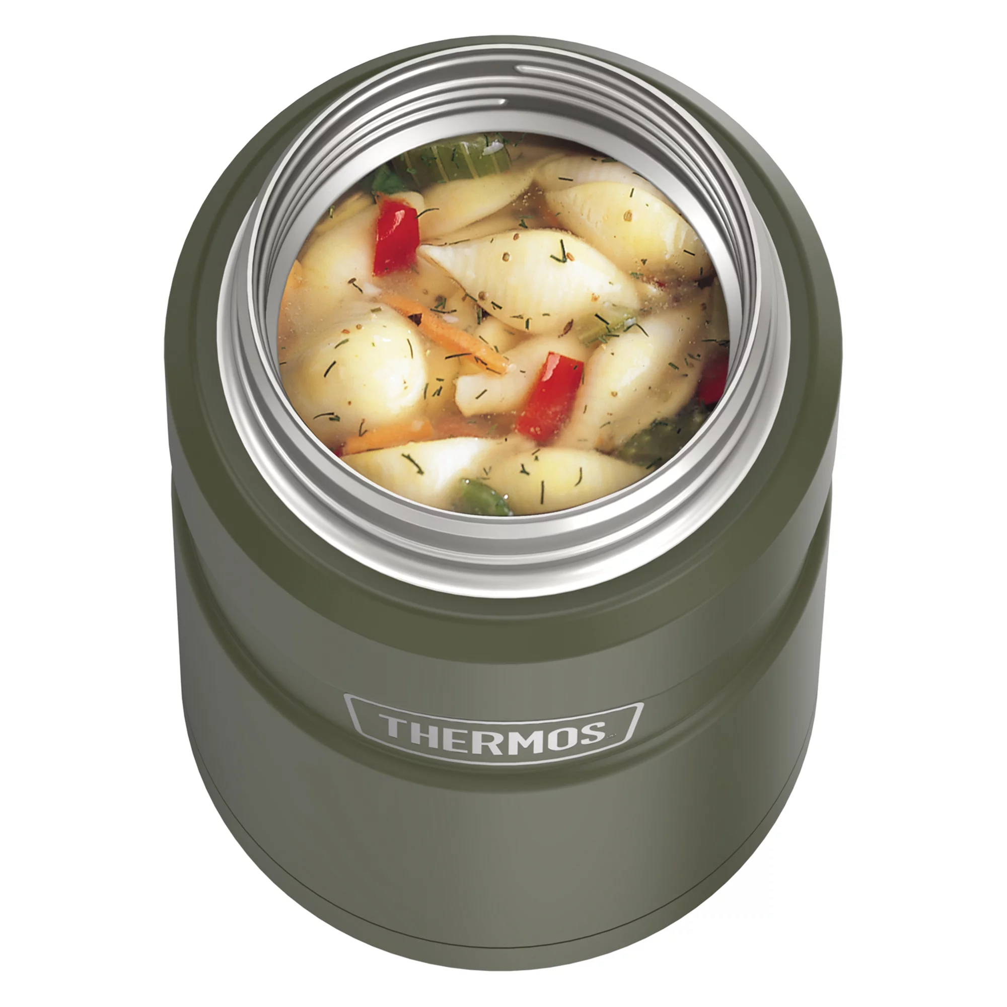 Thermos Stainless King Food Jar, Army Green, 24 fl oz
