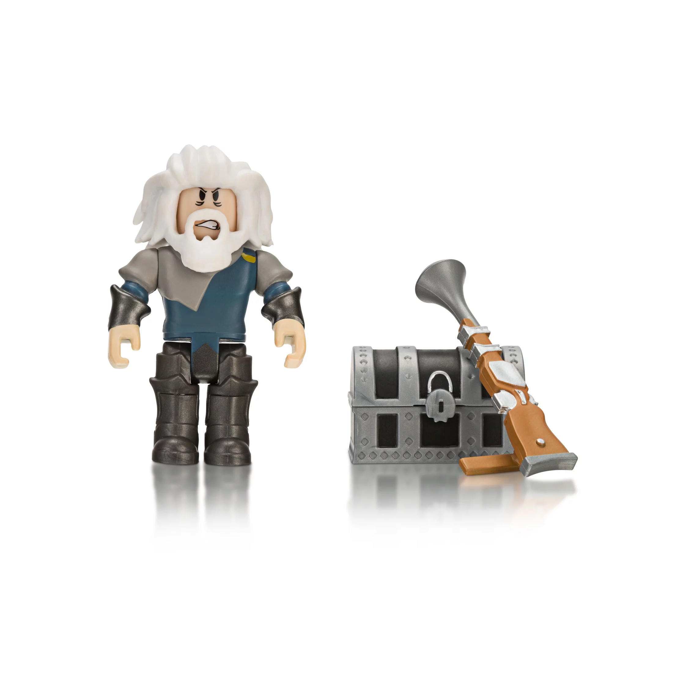Roblox Action Collection - Bootleg Buccaneers: Mining Man Figure Pack [Includes Exclusive Virtual Item]
