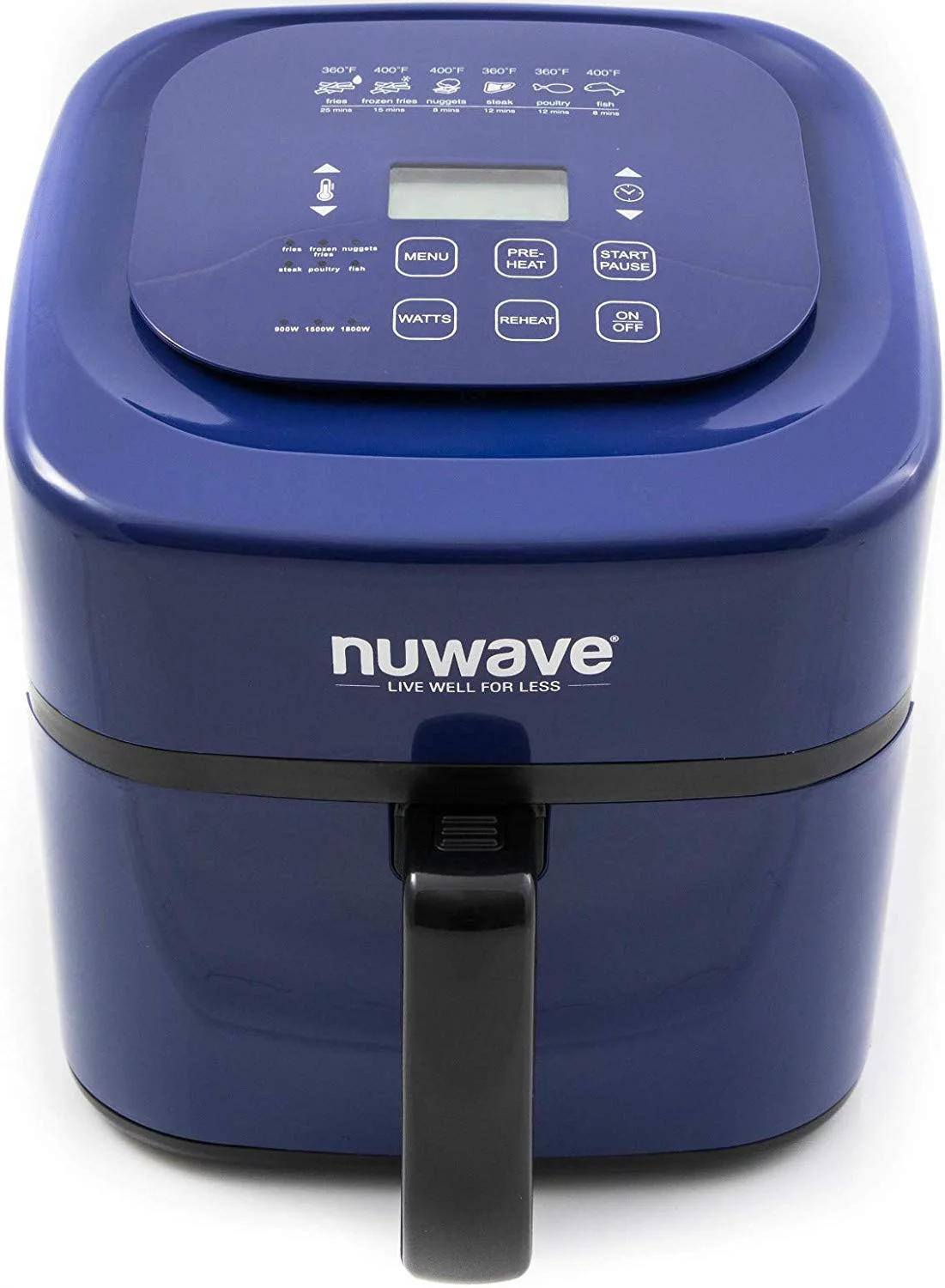 NuWave 37021 6 Qt. Air Fryer, Cobalt
