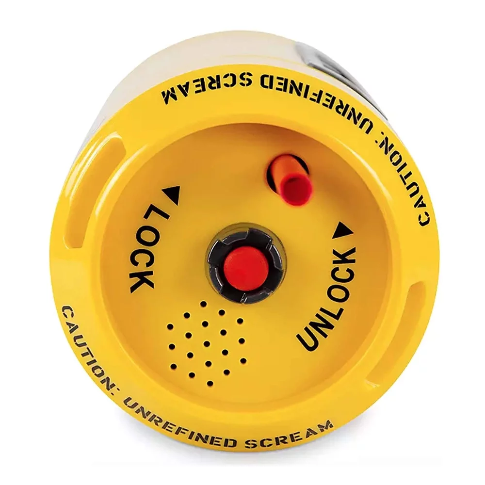 Disney Parks Monsters Inc Scream Canister Water Bottle with Straw