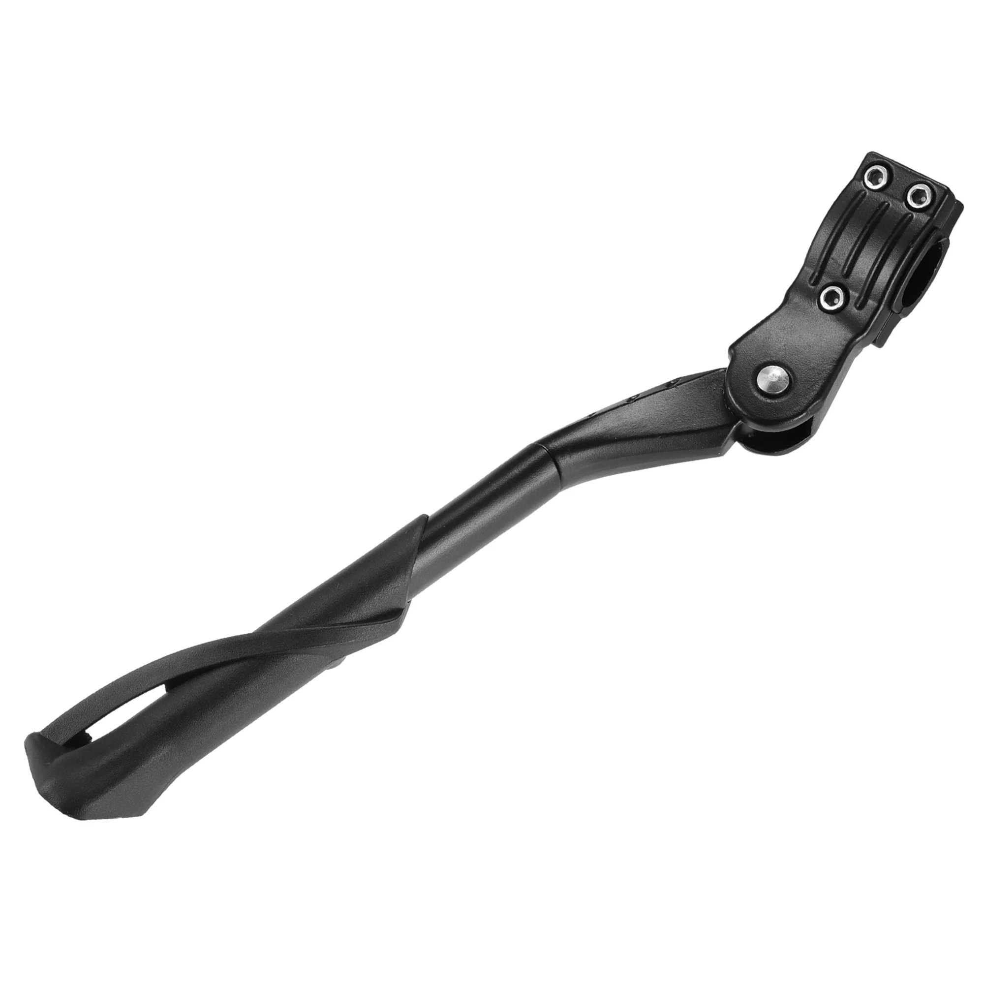 Unique Bargains Fit 24-29 Inch Bicycles Adjustable Bicycle Stand with Central 3 Holes Non-Slip Side Stand Kickstand