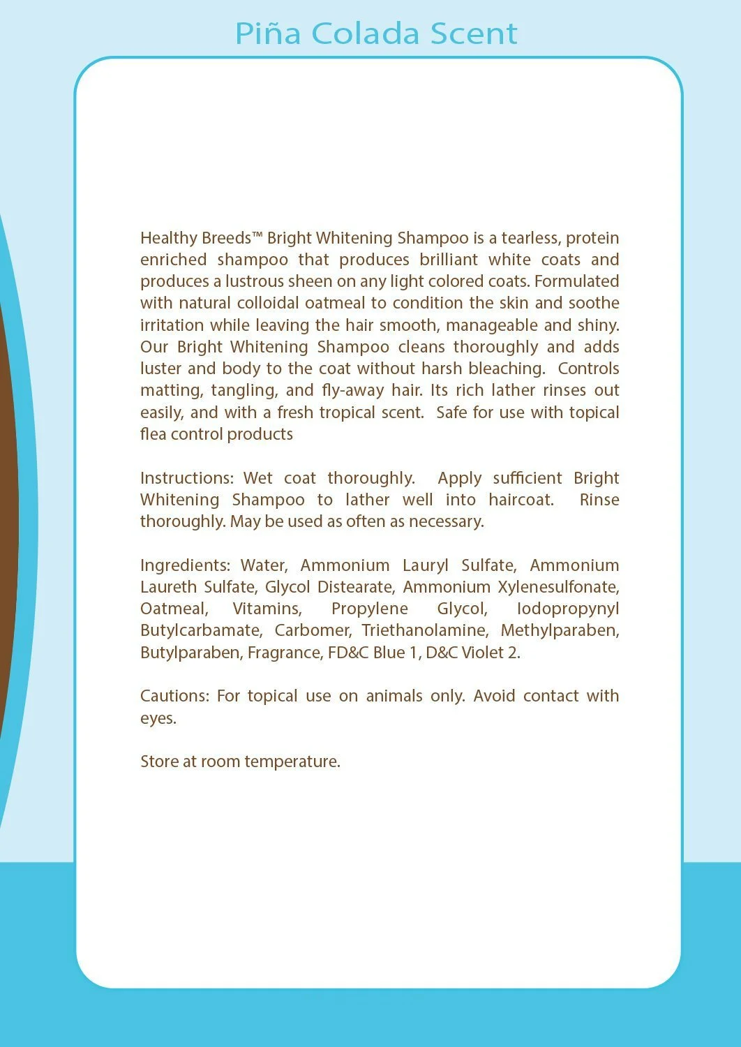 Healthy Breeds 840235171560 12 oz Pyrenean Shepherd Bright Whitening Shampoo