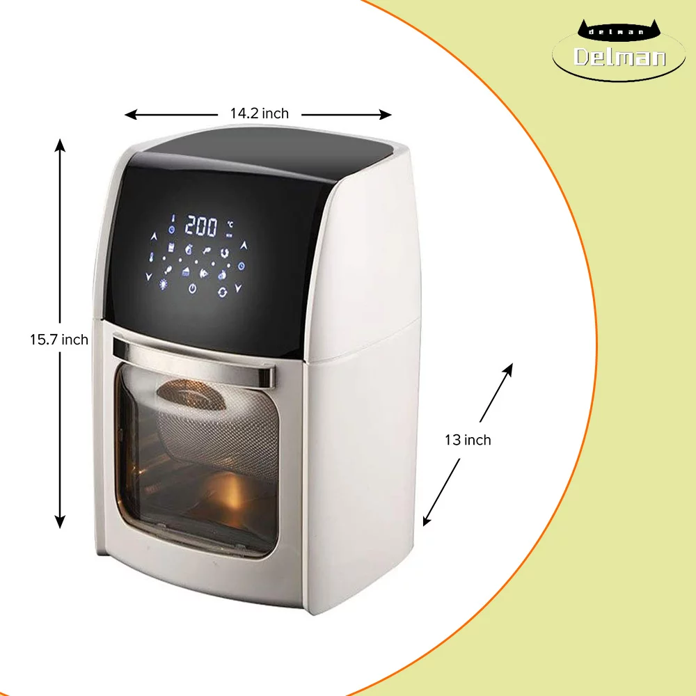 Digital Air Fryer with Rotisserie, Dehydrator, Convection Oven