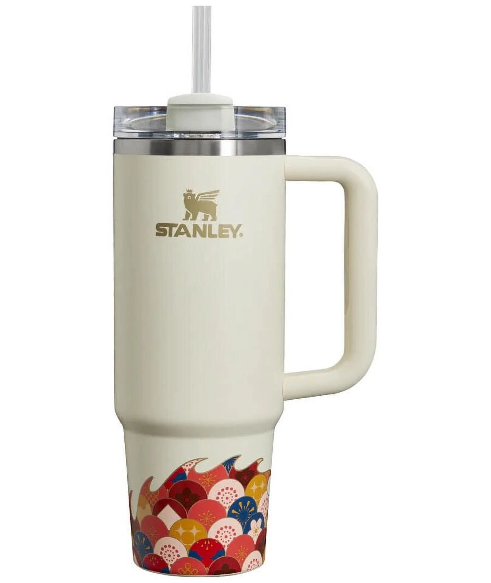 Stanley The Quencher H2.0 Flowstate Tumbler 30oz CNY Cream Dragon