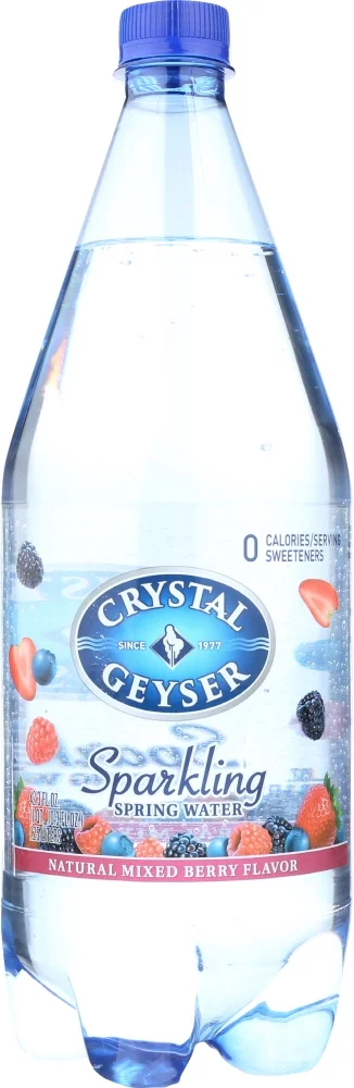 Crystal Geyser Vry Berry Mineral Water (12x42.25OZ )