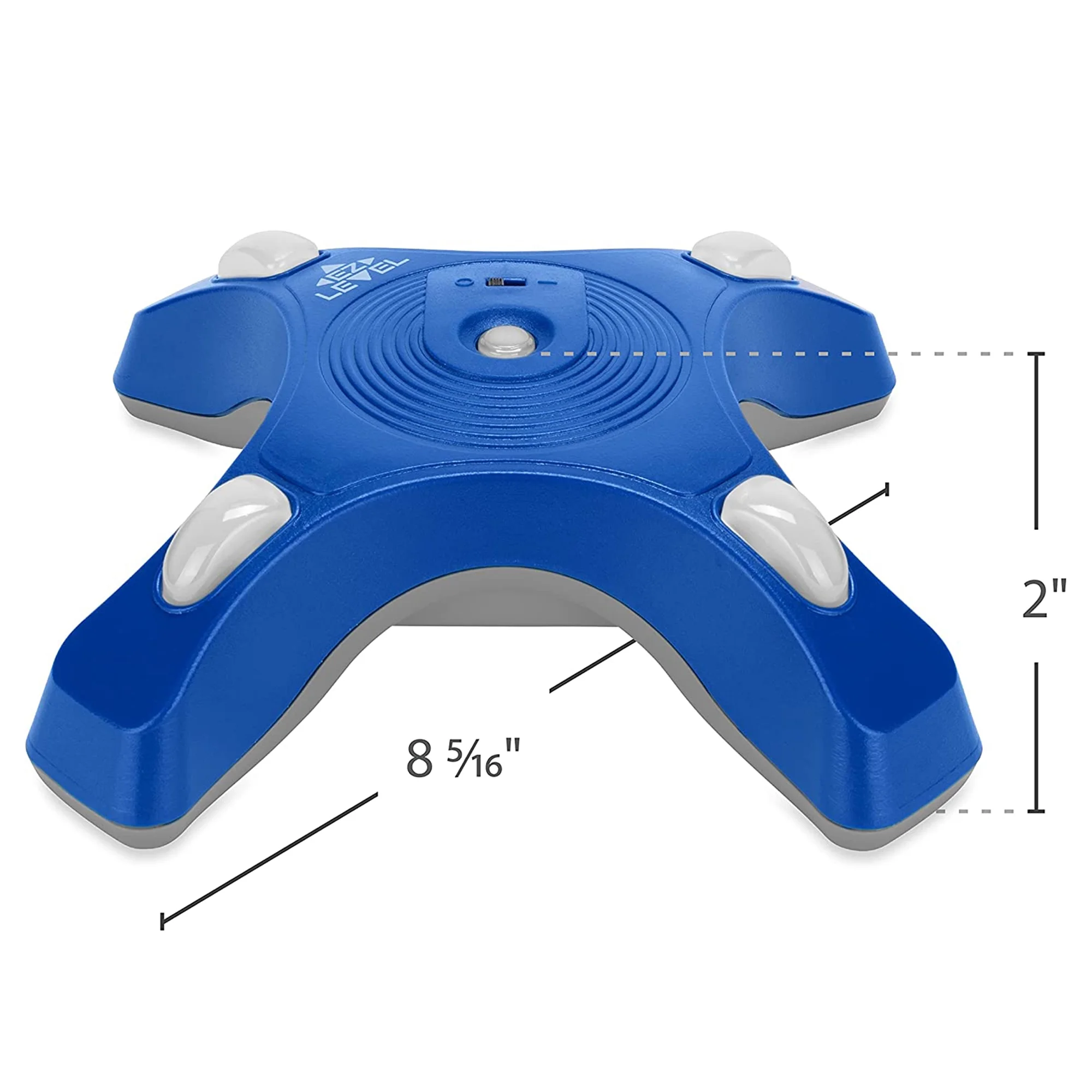Camco Wireless RV EZ Level | Provides a Fast & Easy Way to Level Your RV | Smartphone Compatible | Easy Operation, Blue (25507)