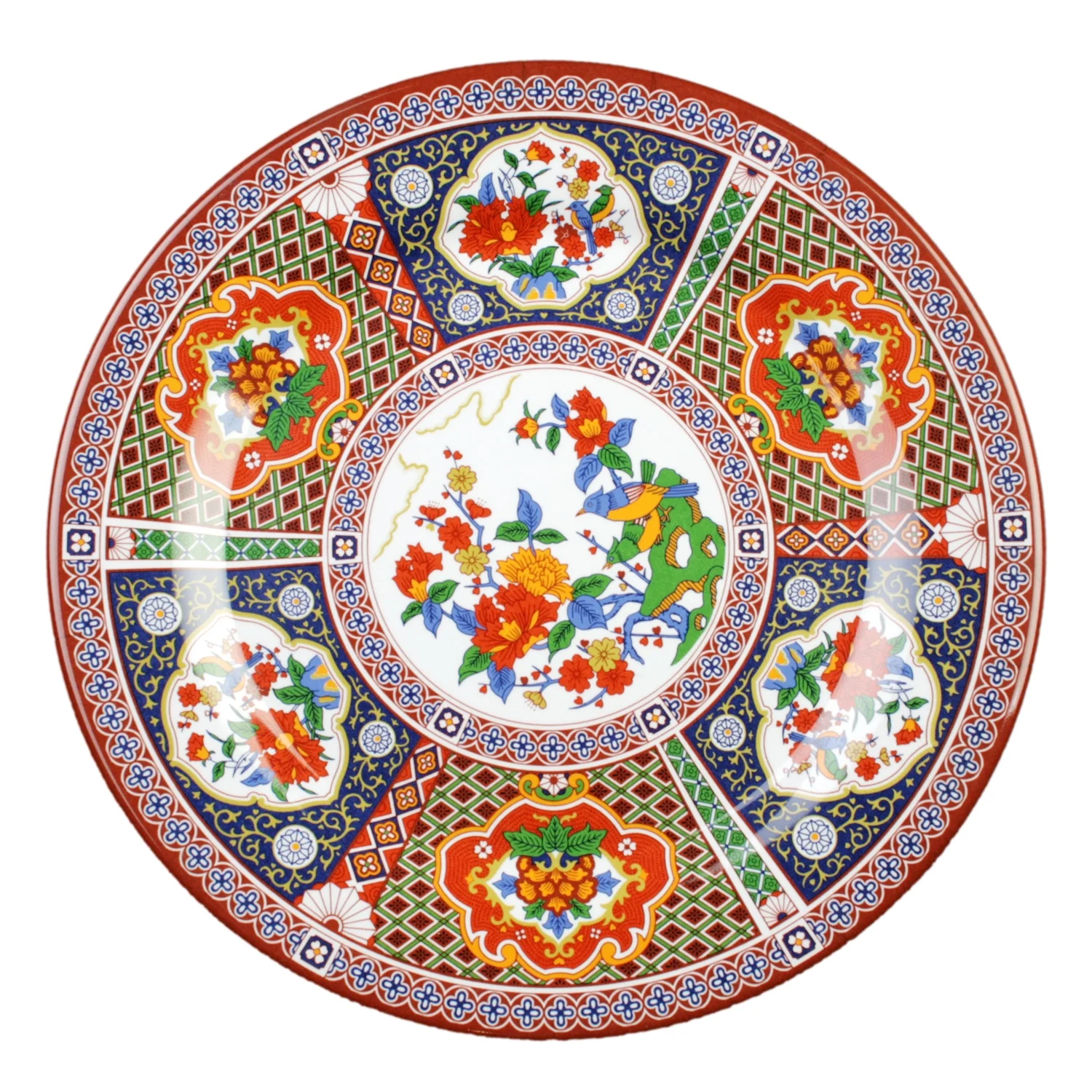 Excellante Peacock Melamine Dinnerware Collection 6 7/8