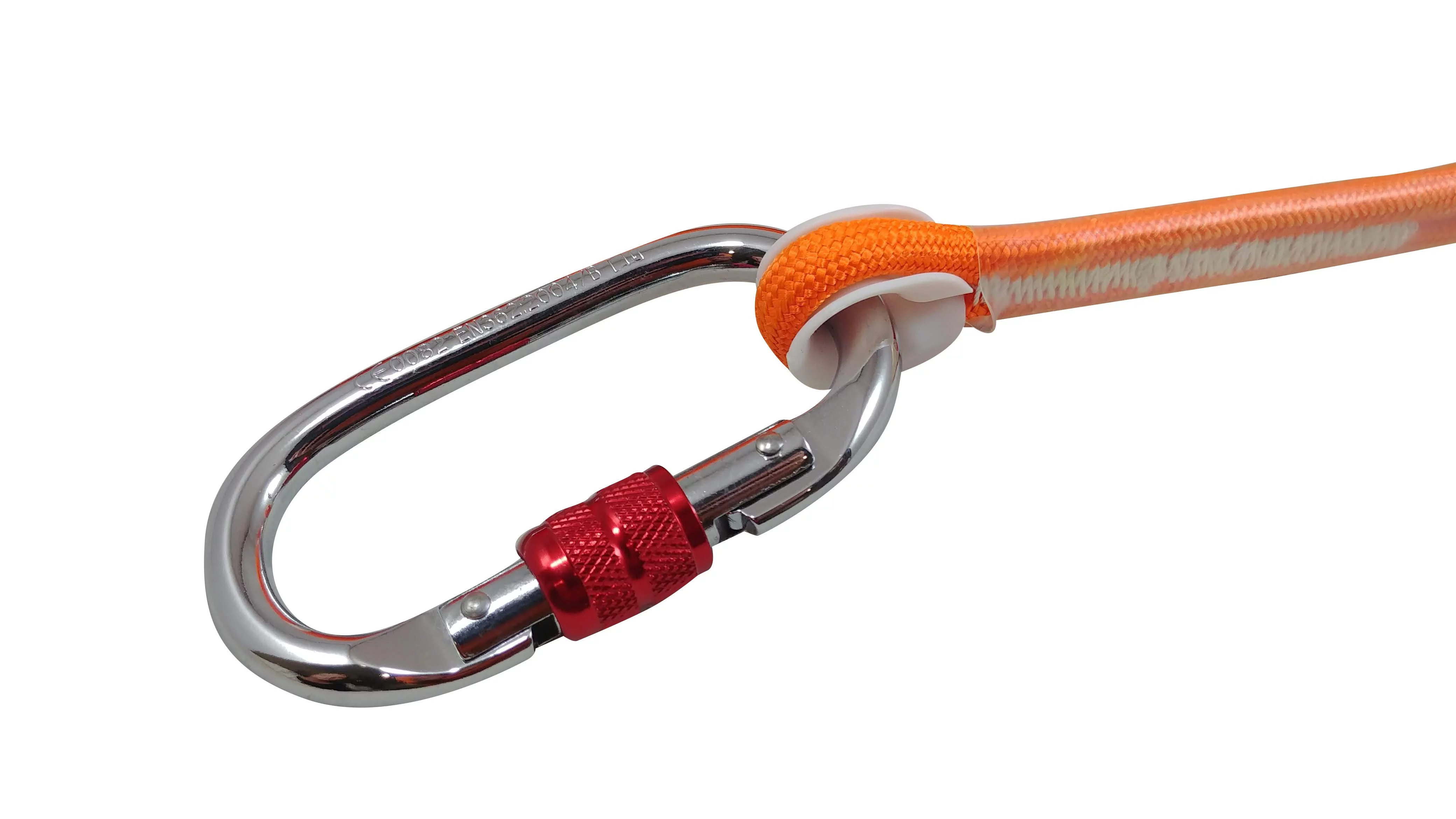 Double Carabiner Heavy Duty Double Braided  1/3” rope (100')