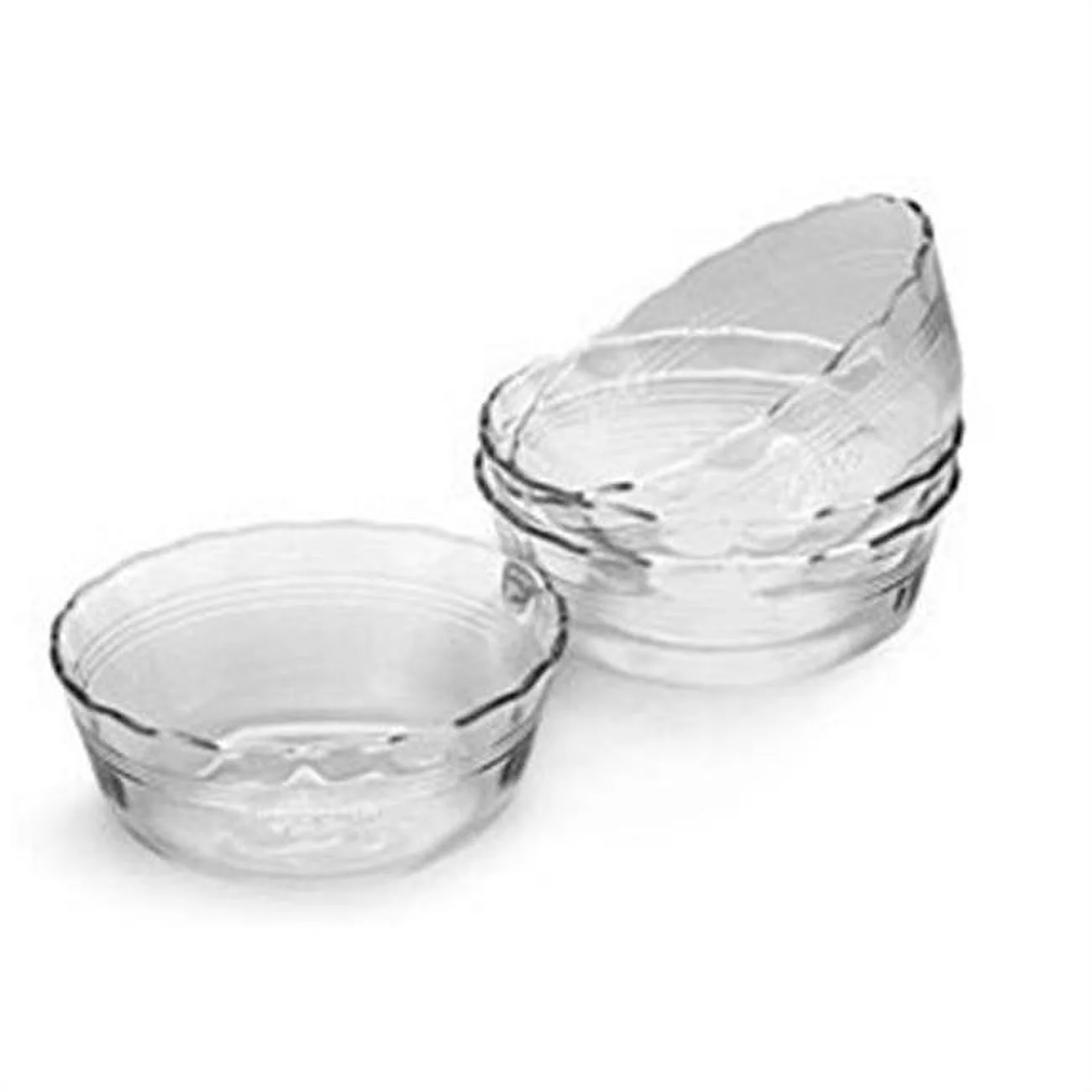 Pyrex 6001143 CLR 10 oz. Deepdish - 464-D - Pack of 6