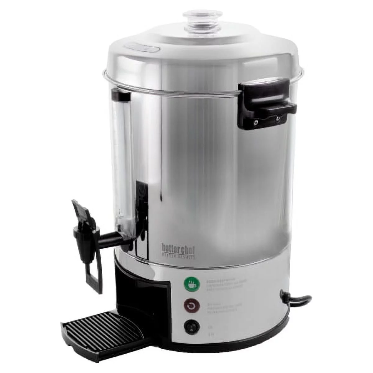 Better Chef 100-Cup Stainless Steel Coffee Urn, Silver
