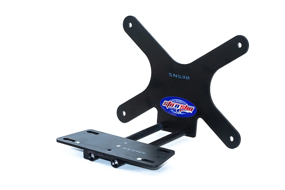 STO N SHO Front License Plate Bracket Compatible with 2014-2016 Mercedes E350 Sport (SNS38)