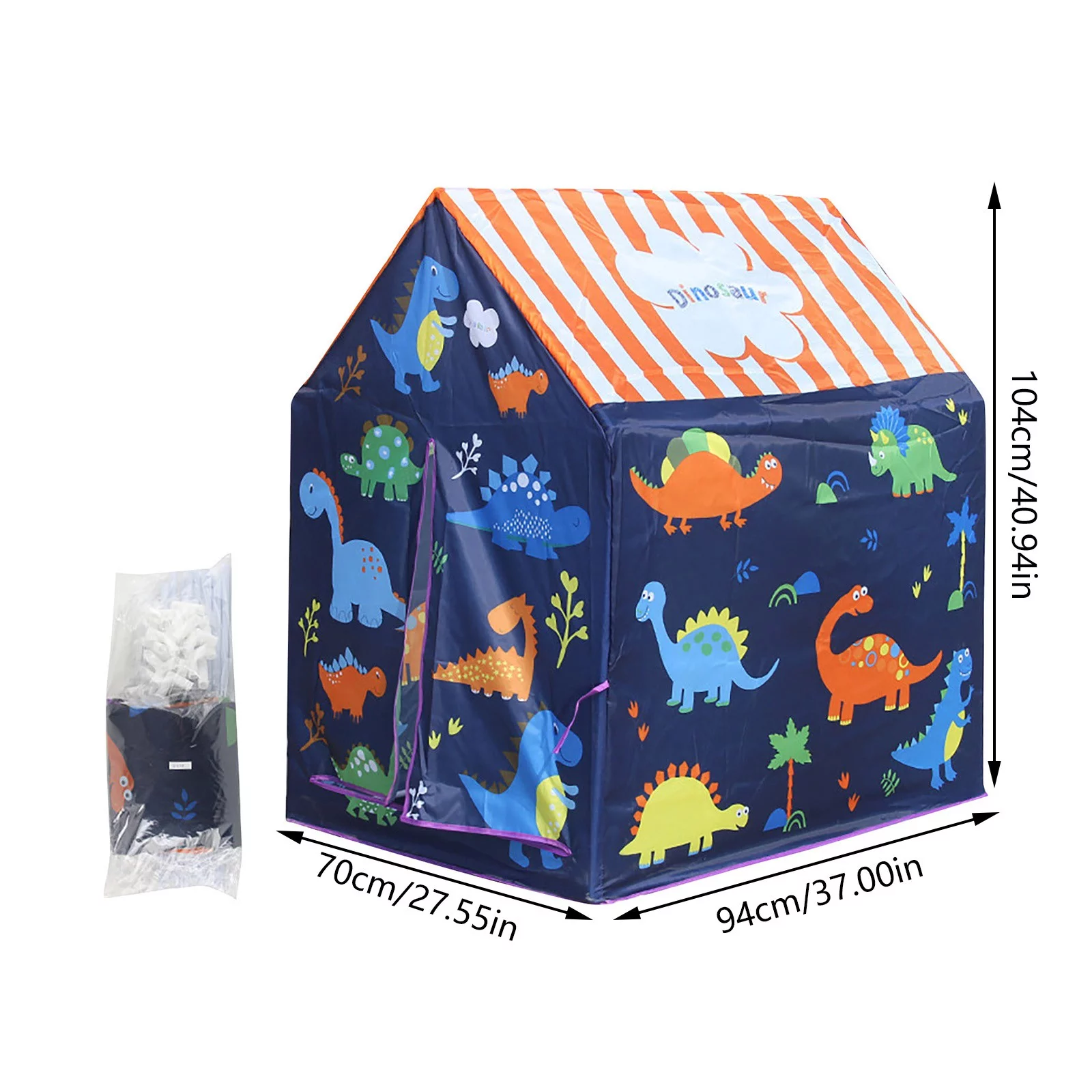 Fridja Dinosaur Children's DIY Tent Play Tent Kids Pretend Playhouse