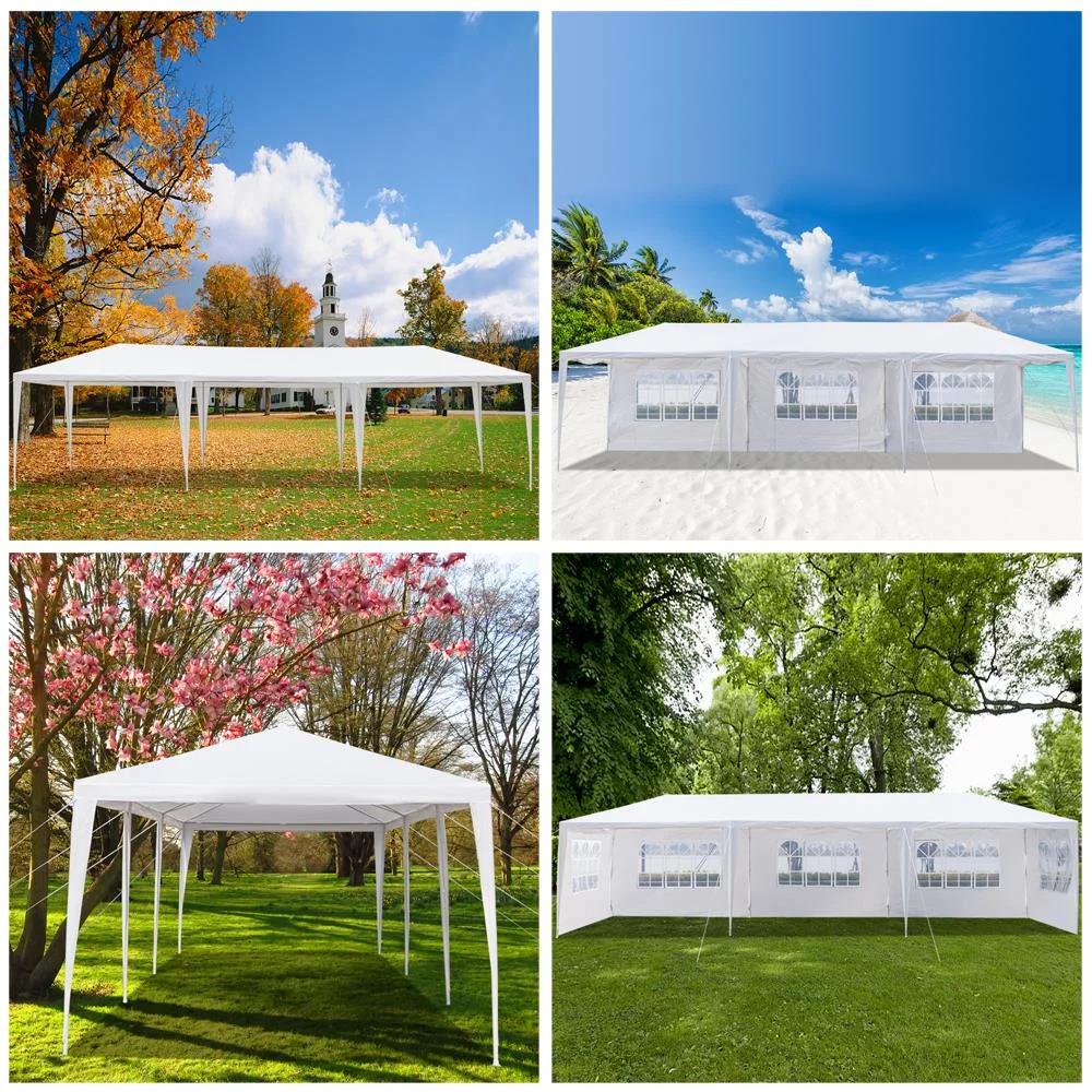 Winado 10' x 30' Canopy Tent Wedding Canopy Tent Pavilion w/ 5 Side Walls