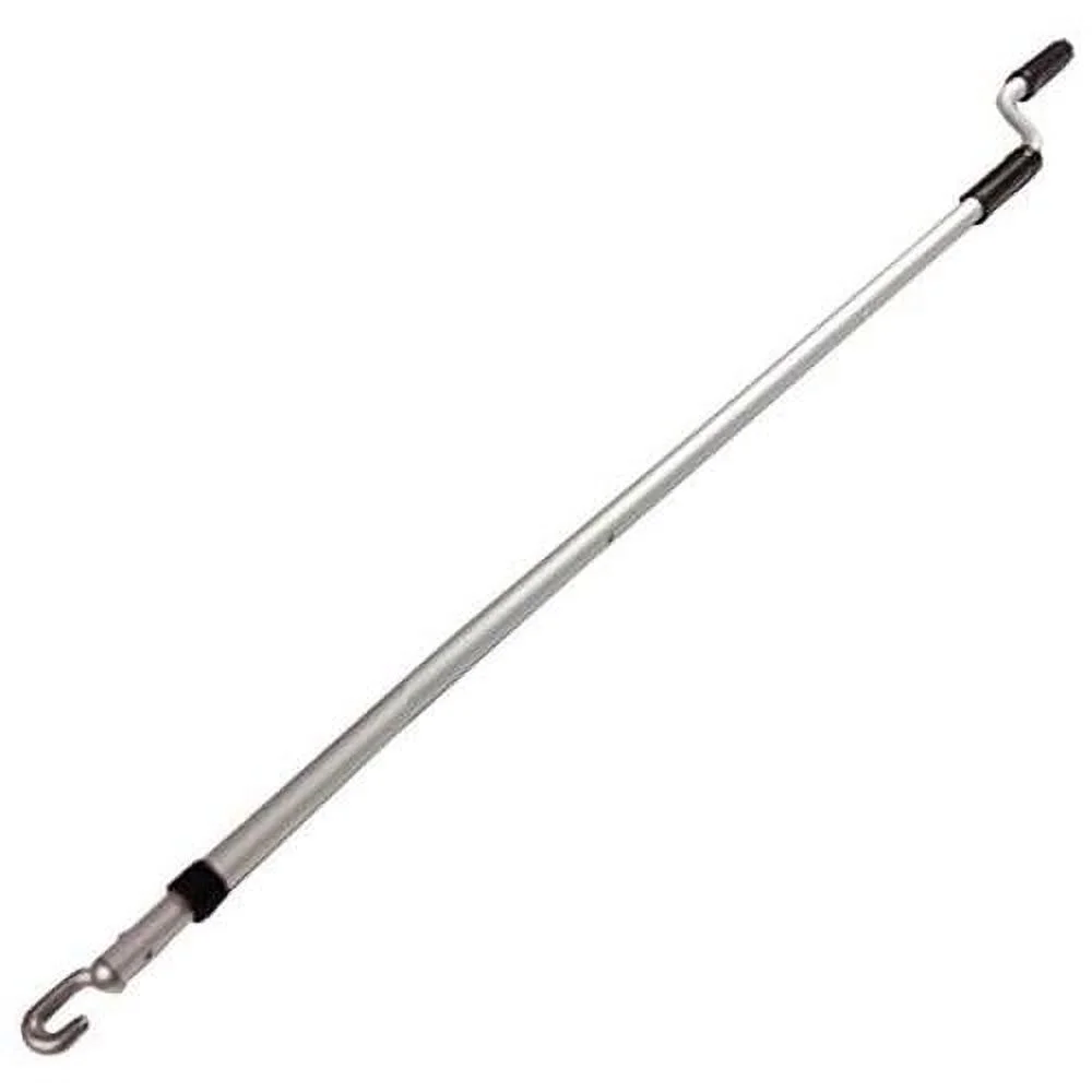 Telescoping Awning Pole With Hook Drive/RV Awning Pole/Adjustable Length Awning Wand - 74-1/8
