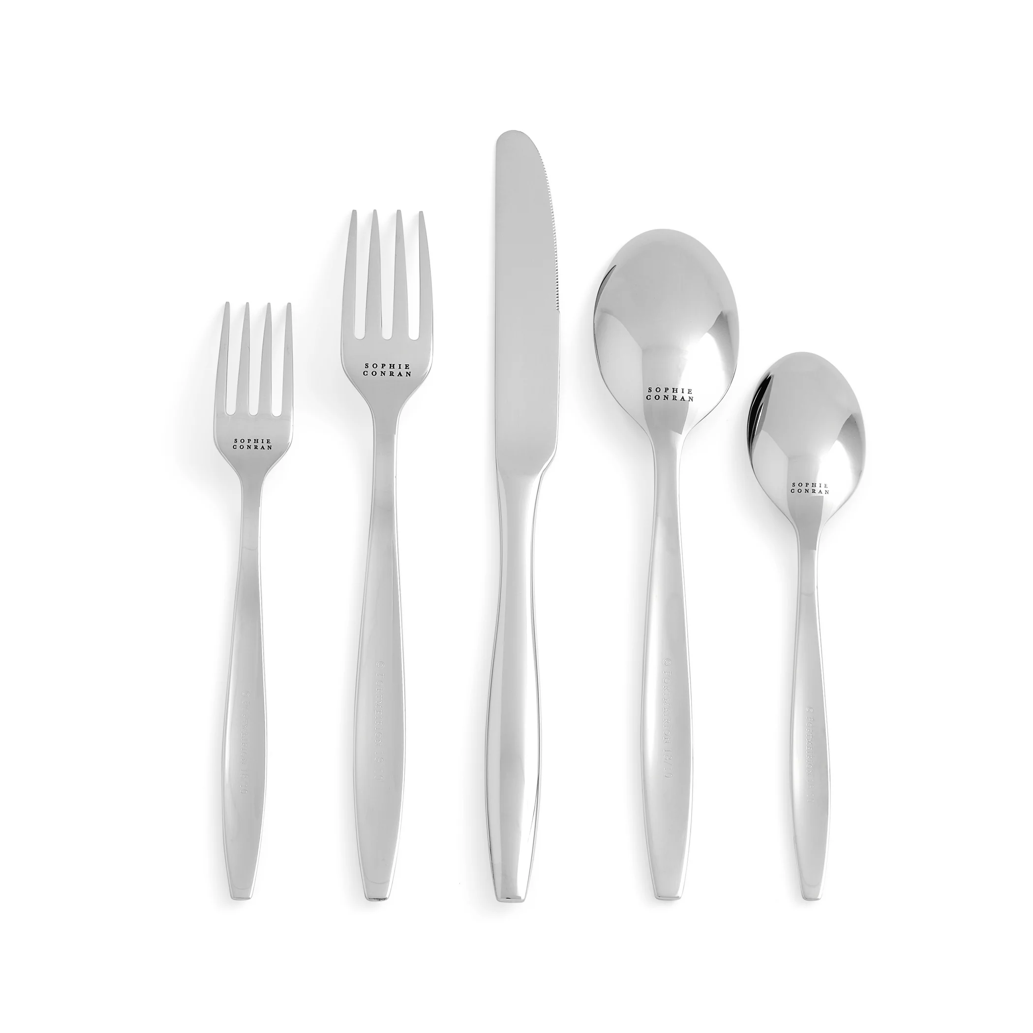 Portmeirion Sophie Conran 18/10 Stainless Steel 20-Piece Flatware Set, Service for 4 (Arbor)