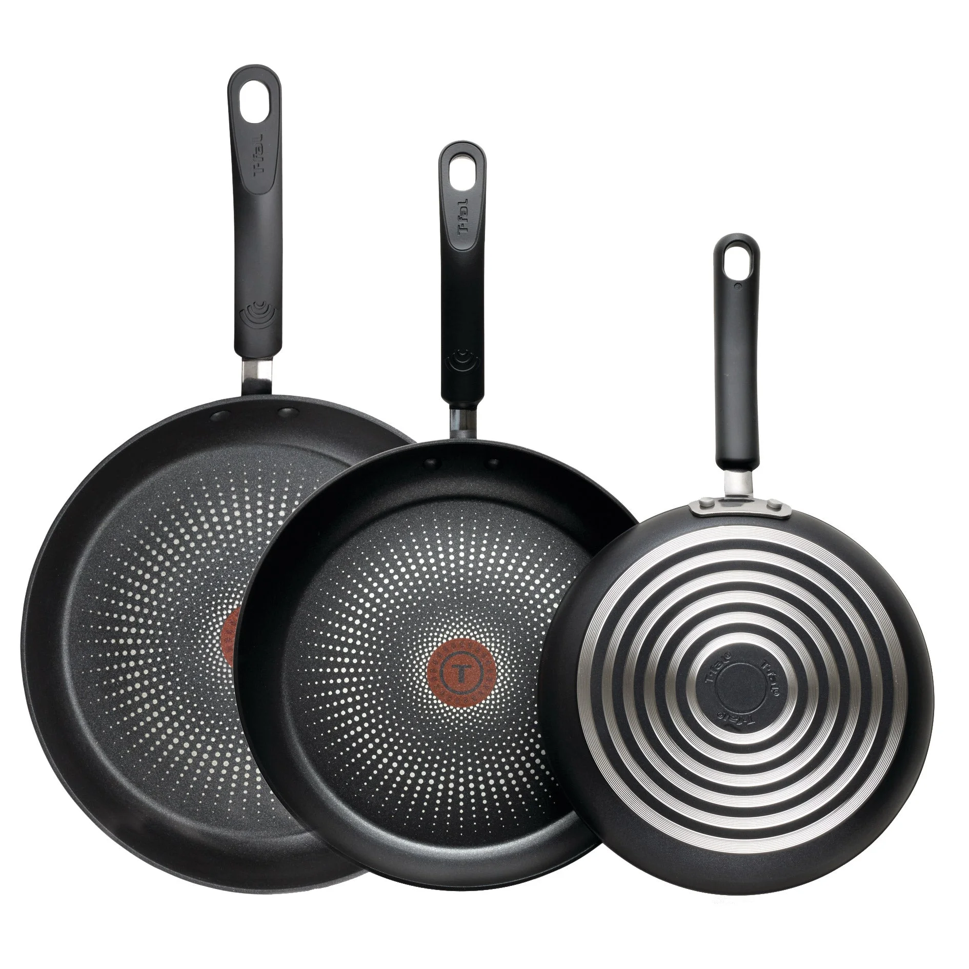 T-Fal 3-Piece Non-Stick Fry Pan Set