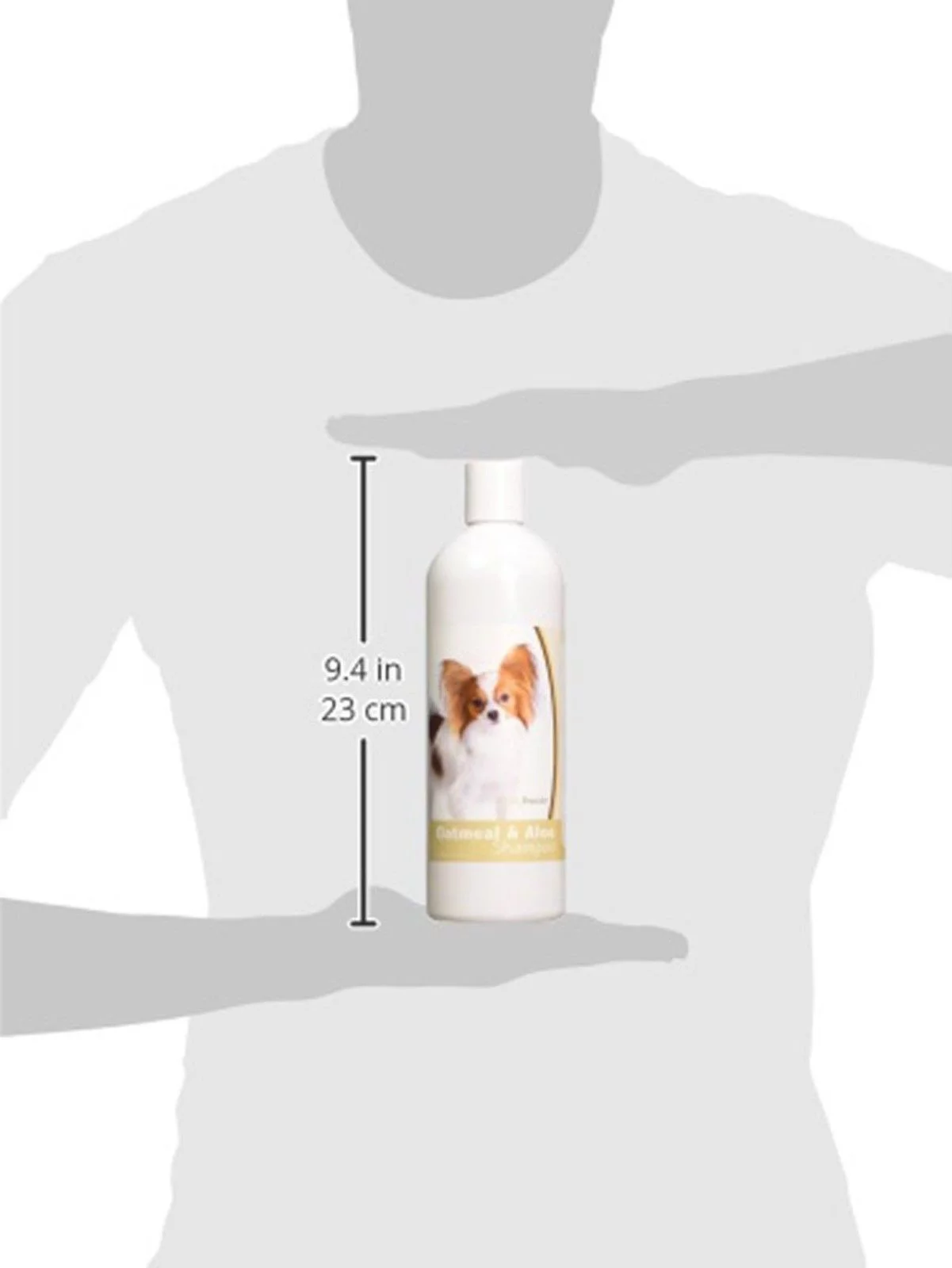 Healthy Breeds Papillon Oatmeal Dog Shampoo with Aloe 16 oz