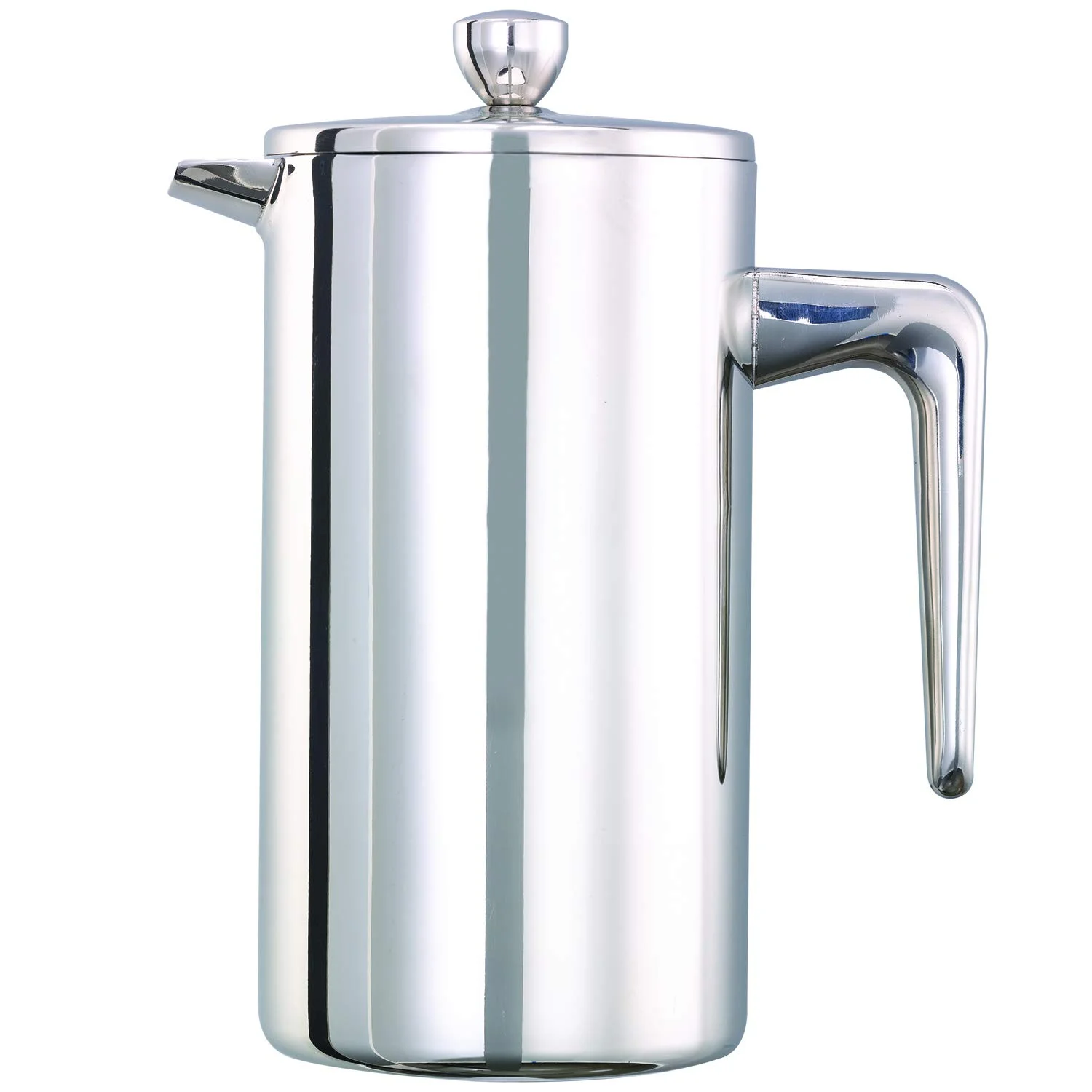PDWSA800PS Double Wall Coffee Press, Stainless Steel, Polished, 27 Oz.