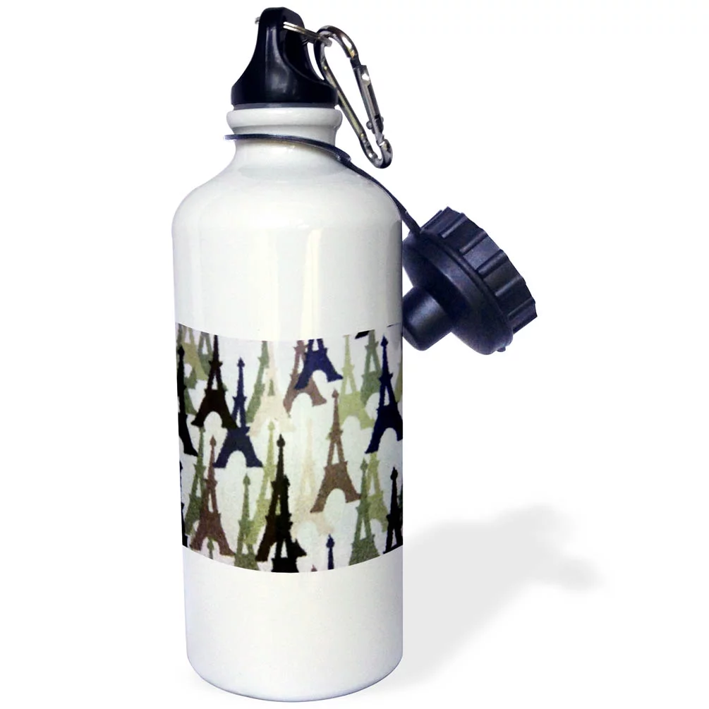 Paris In Winter 21 oz Sports Water Bottle wb-22630-1