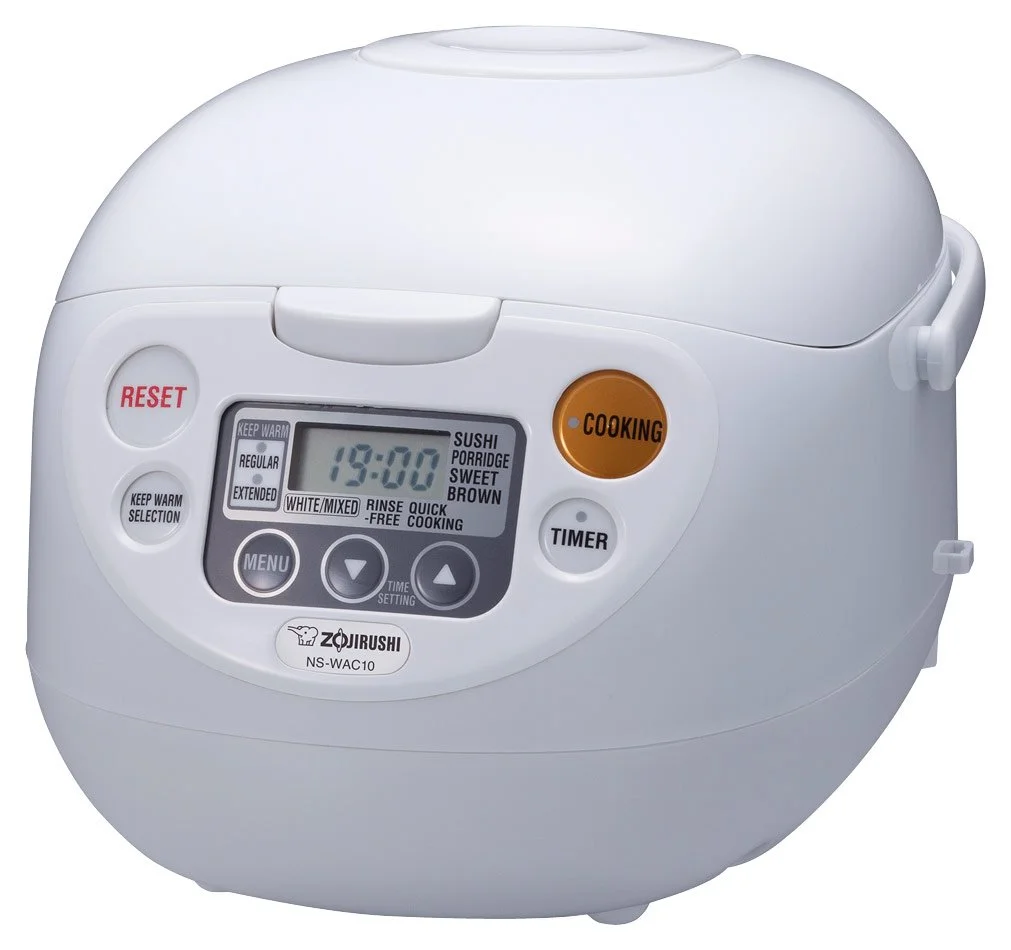 Micom 5.5-Cup Rice Cooker - Cool White