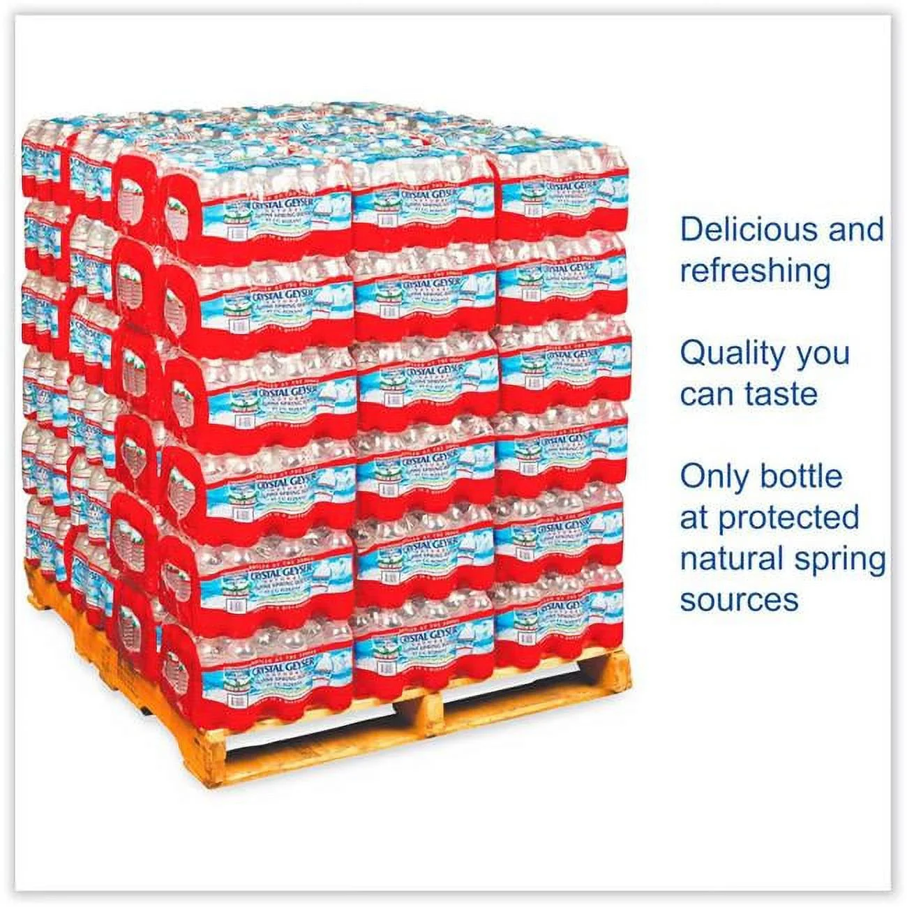 16.9 oz Alpine Spring Water - 24 per Case, 84 Cases per Pack