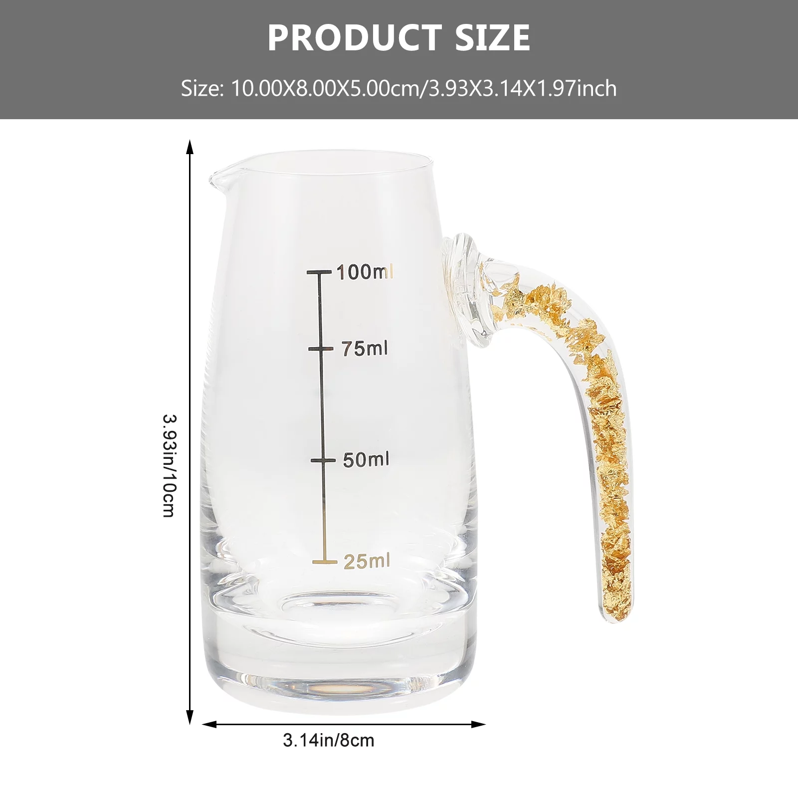 Crystal Glass Gold Foil Wine Dispenser High-grade Wine Dispenser Wine Liquor Separator