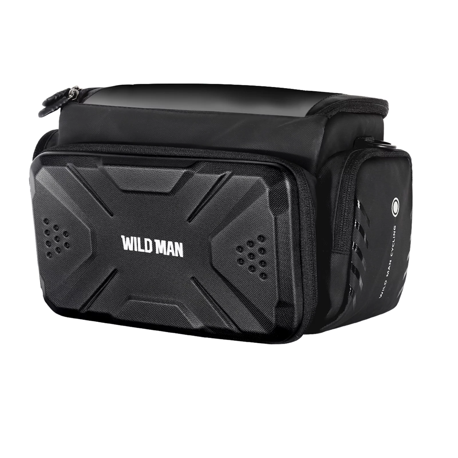 WILD MAN GS6 Quick Install Bag - Hard EVA Bag for Electric Bikes and Cameras, Folding Design, 4L Capacity