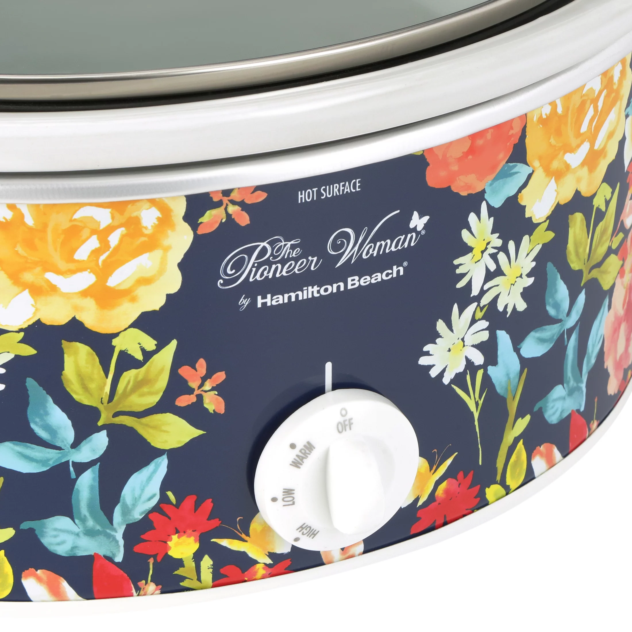 Pioneer Woman 6 Quart Portable Slow Cooker Fiona Floral | Model# 33066 By Hamilton Beach