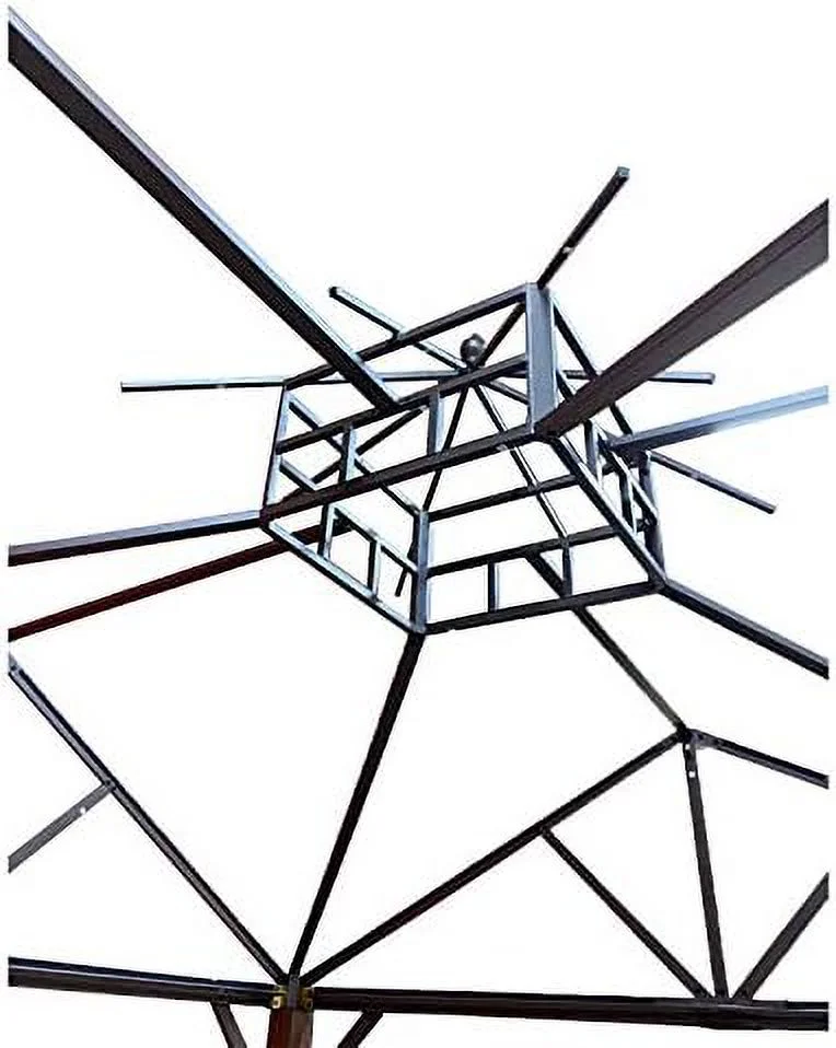 Replacement Canopy Top Cover Compatible With The Selections Pitched Roof Gazebo - Riplock 350