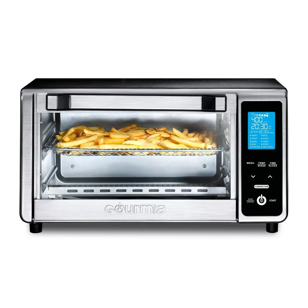 Versatile 4-Slice Toaster Oven Air Fryer - 10.55 - Elevate Your Cooking Experience