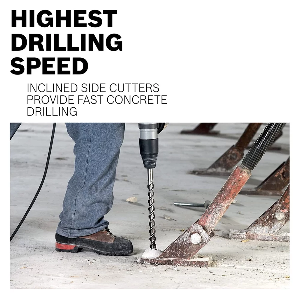 Bosch HC5091 1 1/2 x 21 Inch SDS Max Speed X Carbide Rotary Hammer Drill Bit