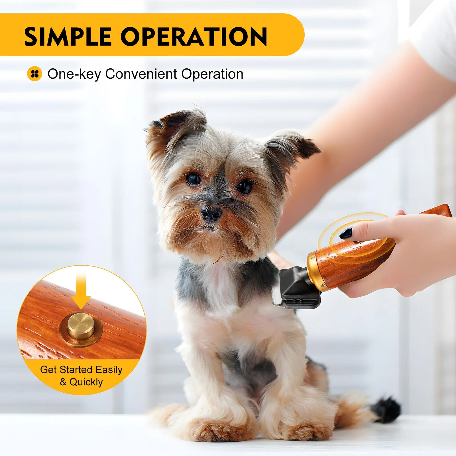 Electric Sheep Goat Shears Clippers Dog Cat Pet Animal Shave Grooming Supplies