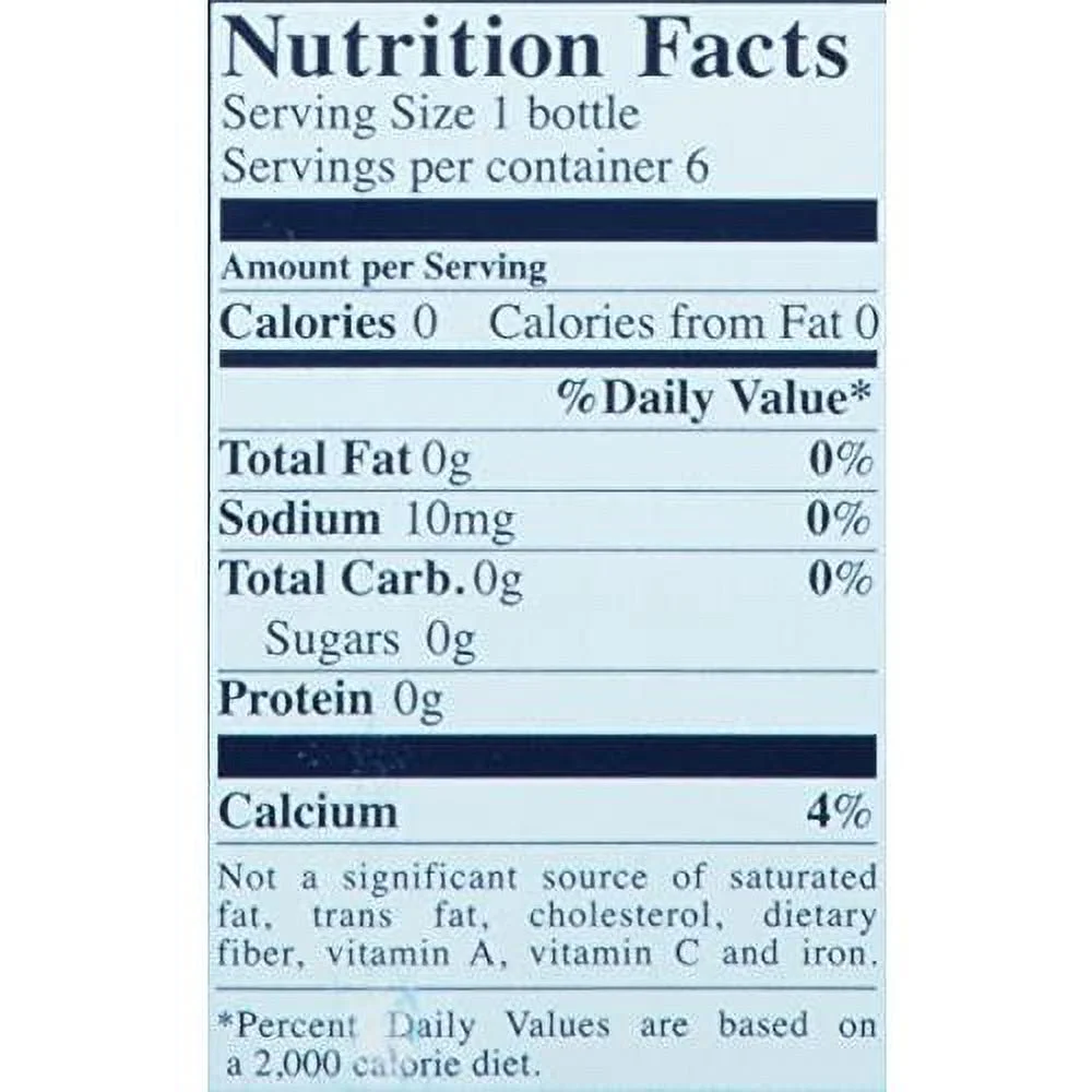 Sparkling Natural Mineral Water, 8.45 Fl Oz. Glass Bottle (24 Count)