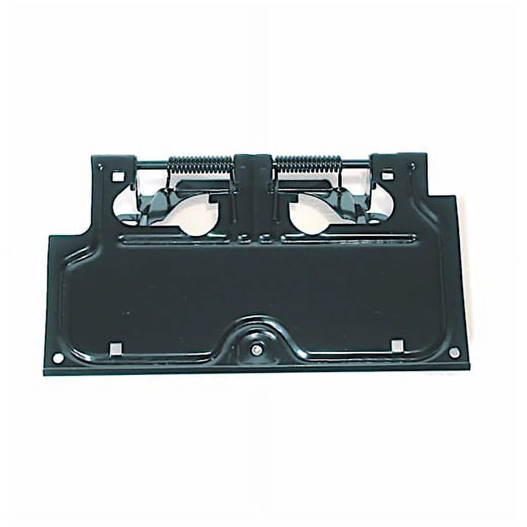 Omix-ADA 11233.01 License Plate Holder, Black Powdercoated, 87-95 Wrangler Fits select: 1989-1995 JEEP WRANGLER / YJ, 1987-1988 JEEP WRANGLER