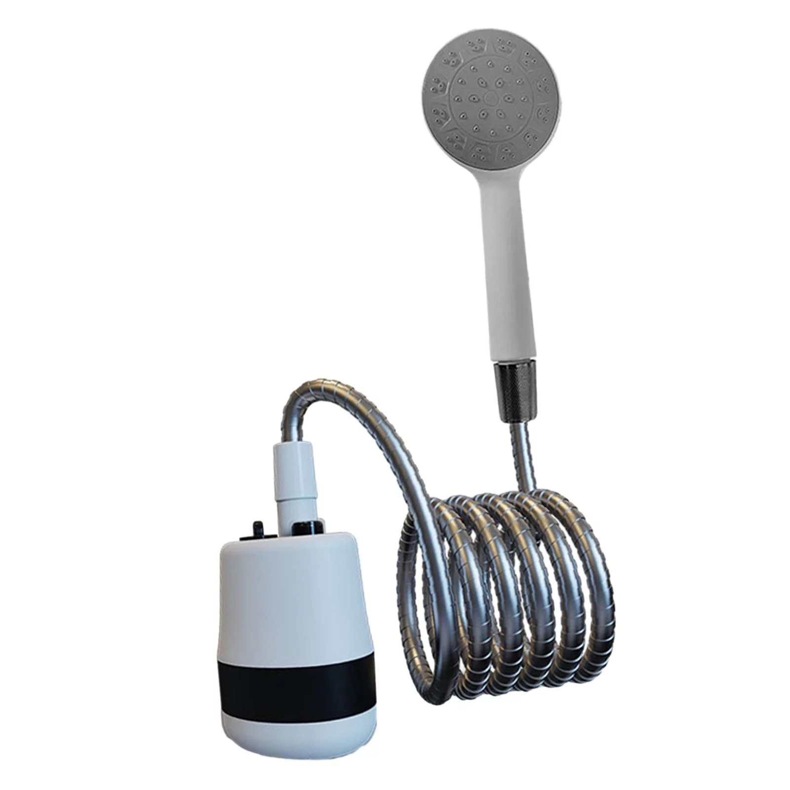Portable Camping Shower Pump Electric Shower Pump for Hiking Beach Traveling