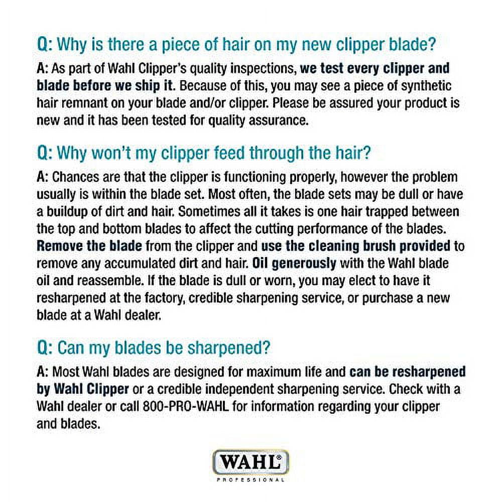 Wahl Professional Animal 5-in-1 Diamond Blade for Wahl's Arco, Bravura, Chromado, Creativa, Figura, and Motion Pet, Dog, and Horse Clippers (#41854-7526),Black